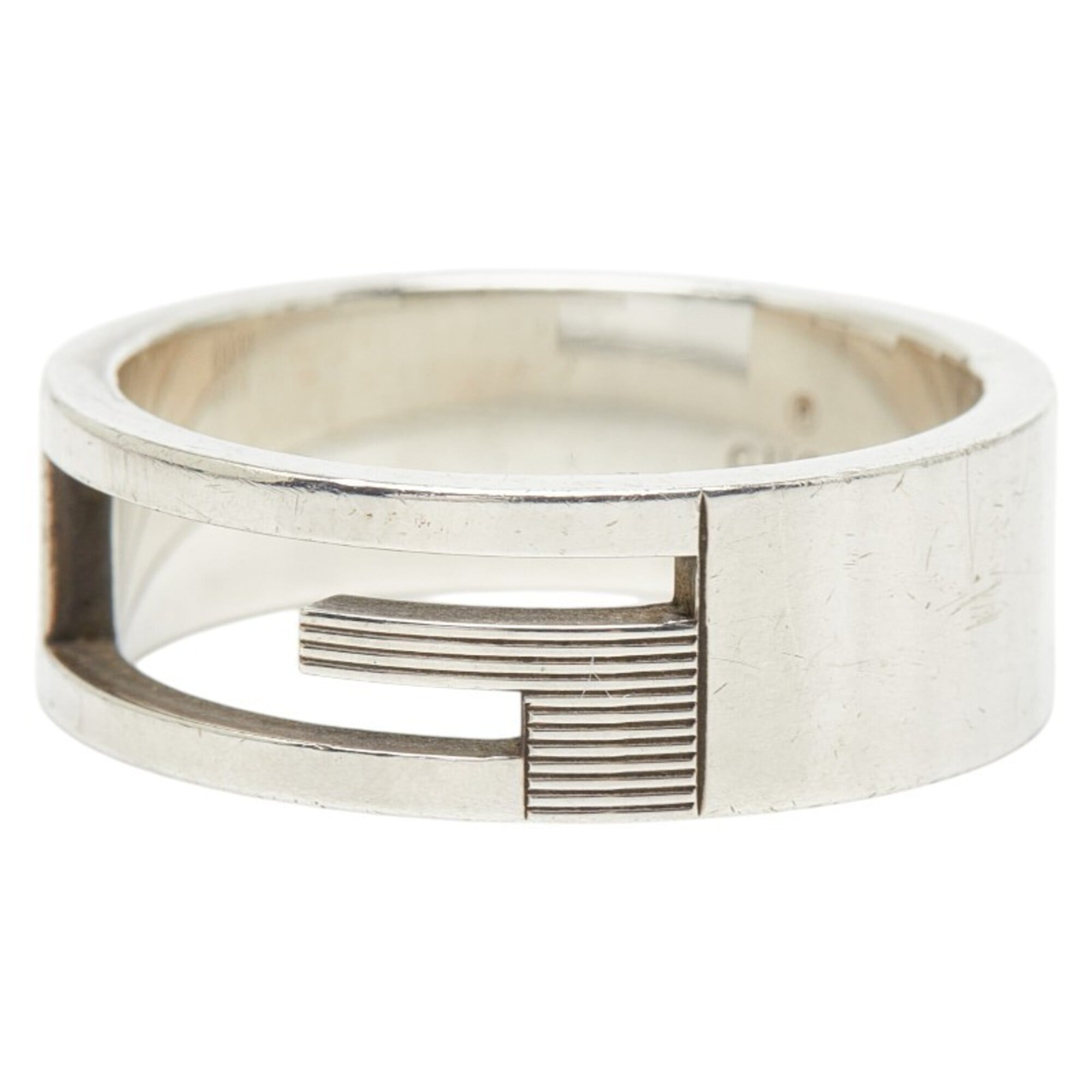 Gucci Silver Silver 925 Band Ring (Pre-Owned)