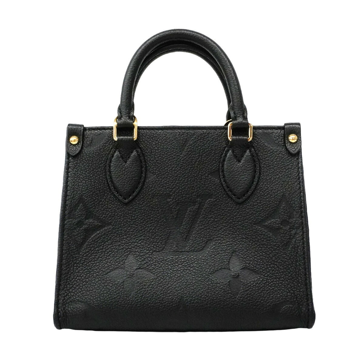 Louis Vuitton Noir Handbag (Pre-Owned)