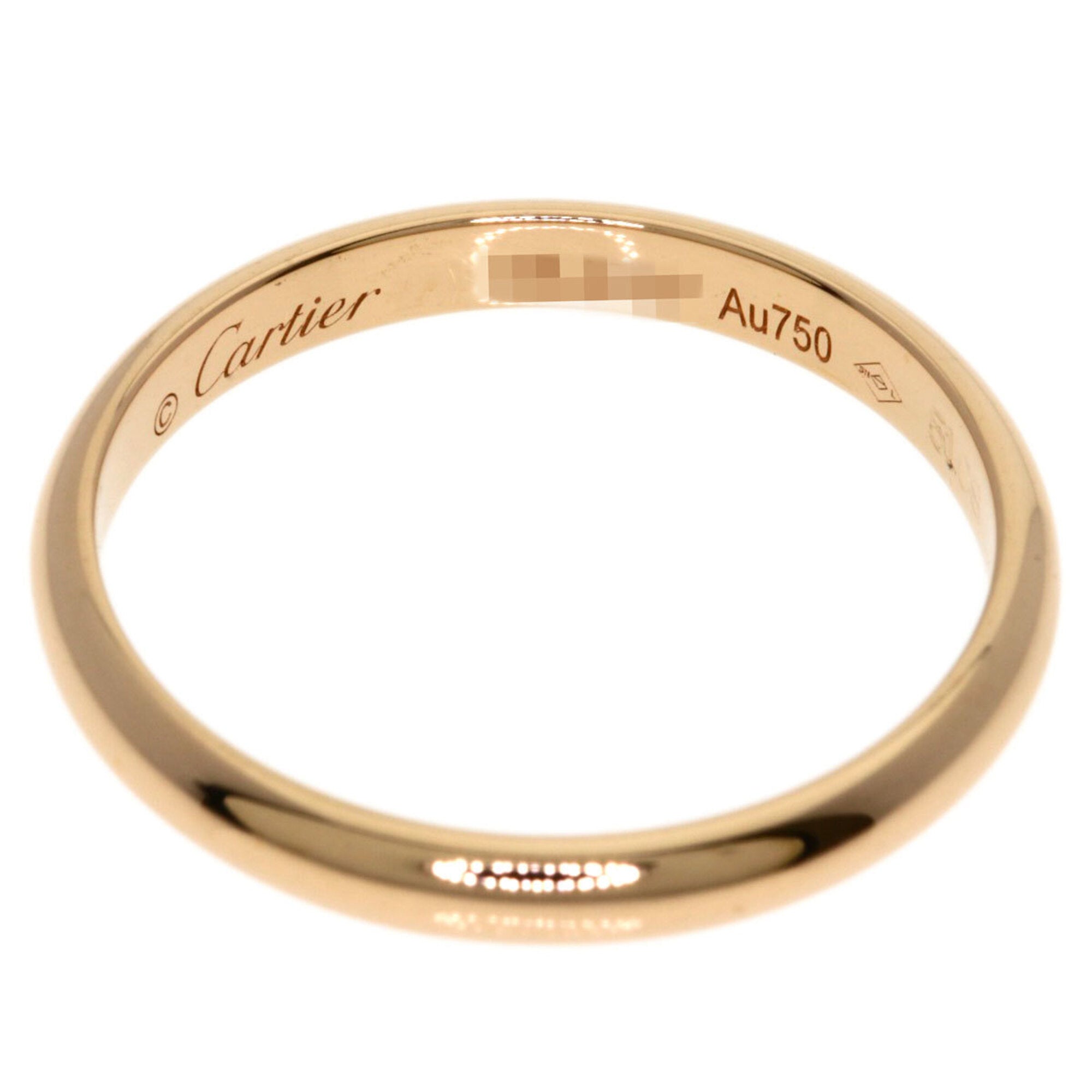 Cartier Pink Gold (18K) Band Ring (Pre-Owned)