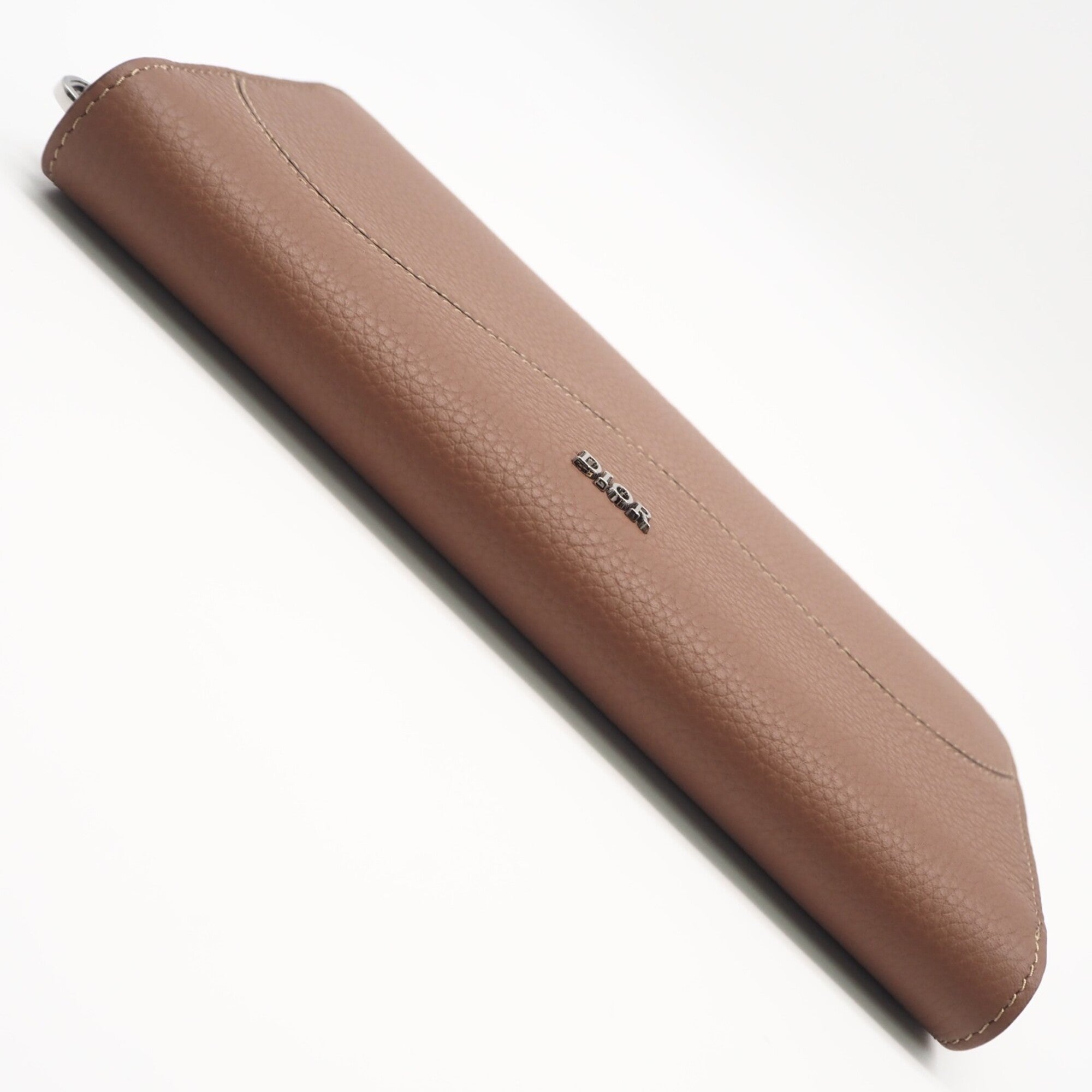 Christian Dior Brown Leather Long Wallet (Bi-Fold) (Pre-Owned)