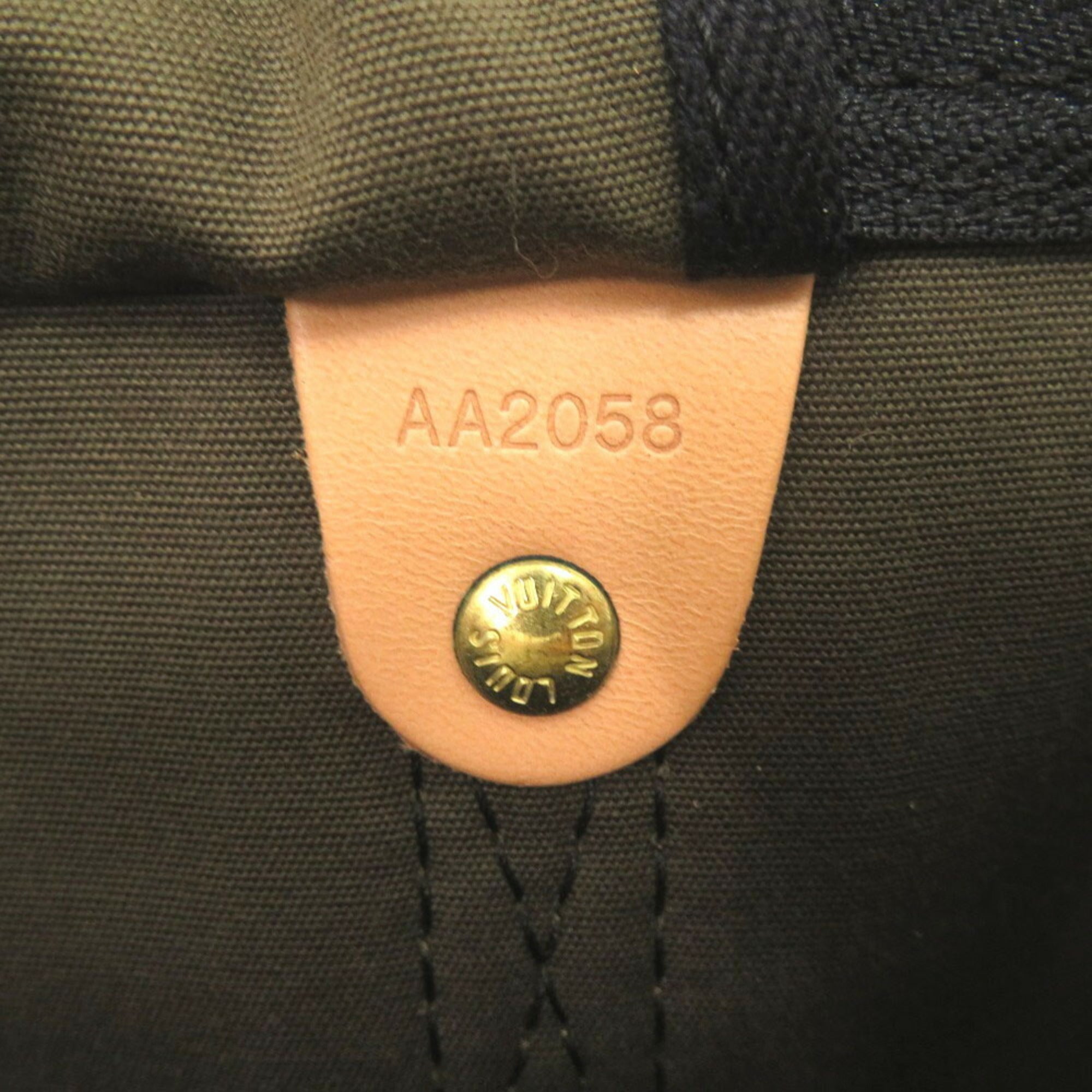 Louis Vuitton Green Boston Bag Handbag (Pre-Owned)