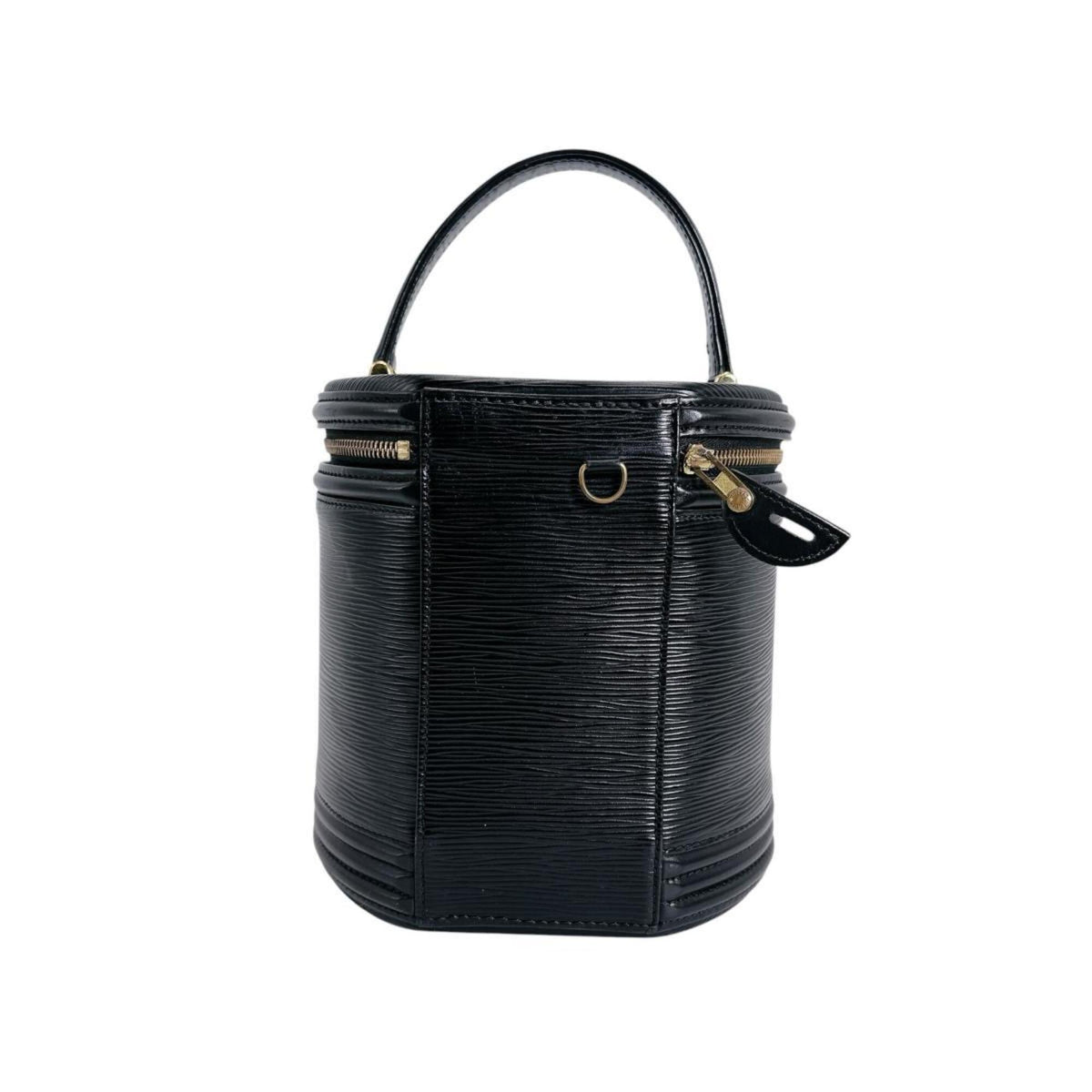 Louis Vuitton Black Epi Leather Handbag (Pre-Owned)