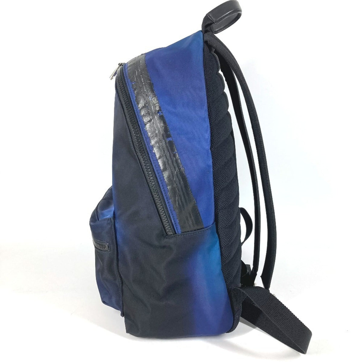 Christian Dior Black Blue Nylon Backpack (Pre-Owned)
