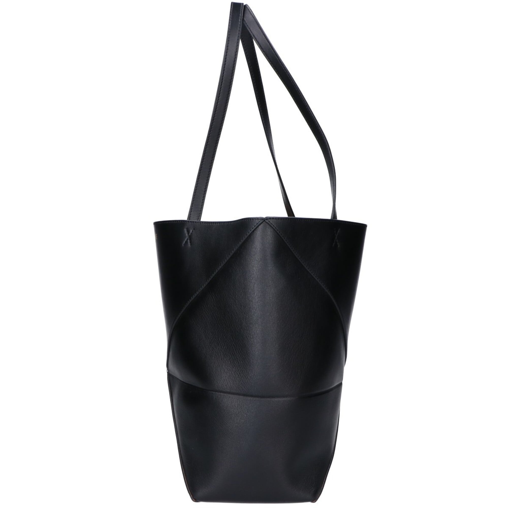 Loewe Black Leather Tote Bag (Pre-Owned)