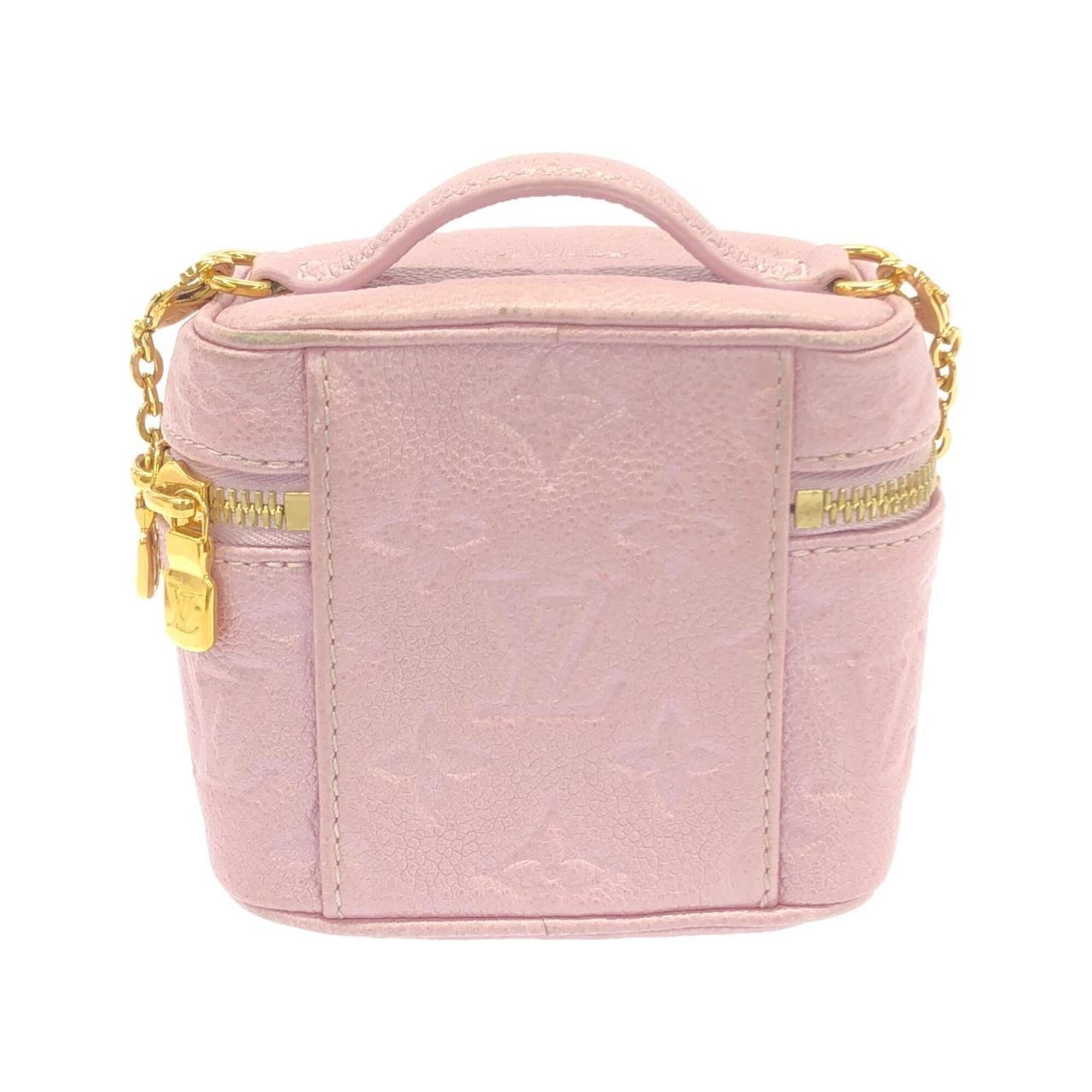 Louis Vuitton Purple Leather Handbag (Pre-Owned)