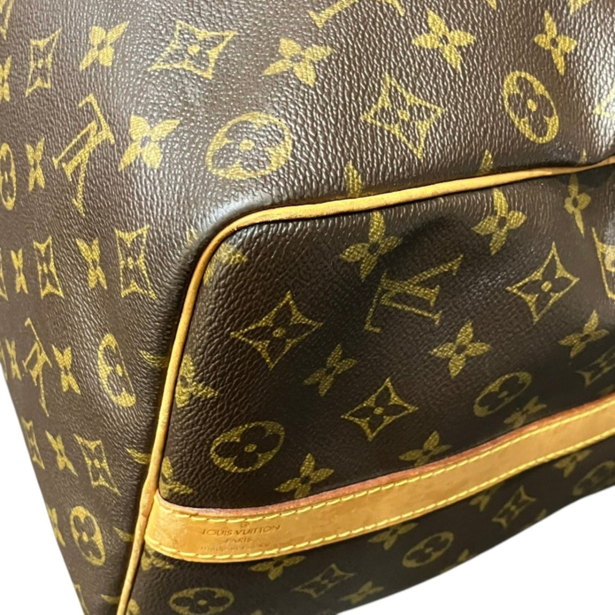 Louis Vuitton Brown Galle Monogram Monogram Boston Bag (Pre-Owned)