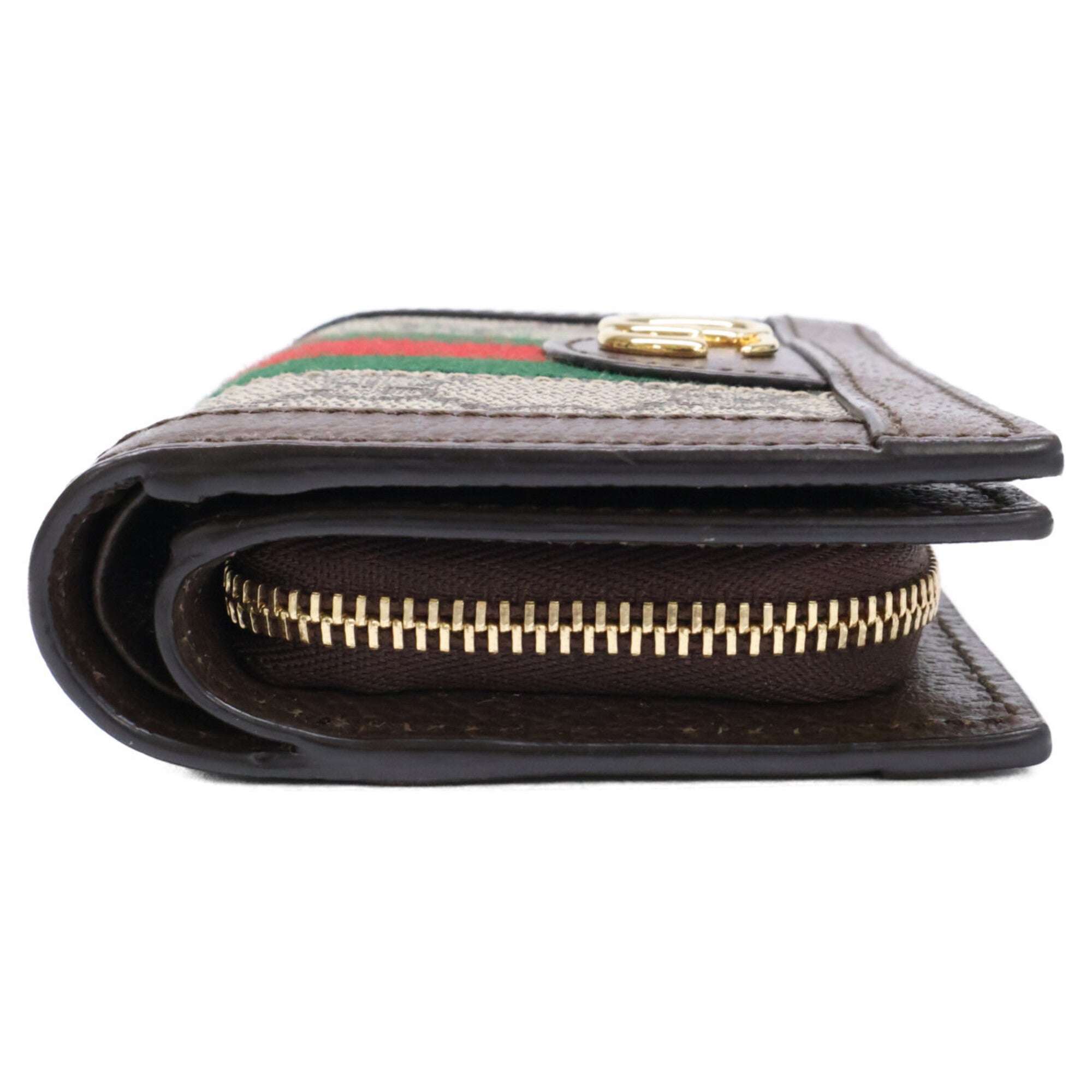 Gucci Beige Gg Canvas Wallet (Bi-Fold) (Pre-Owned)