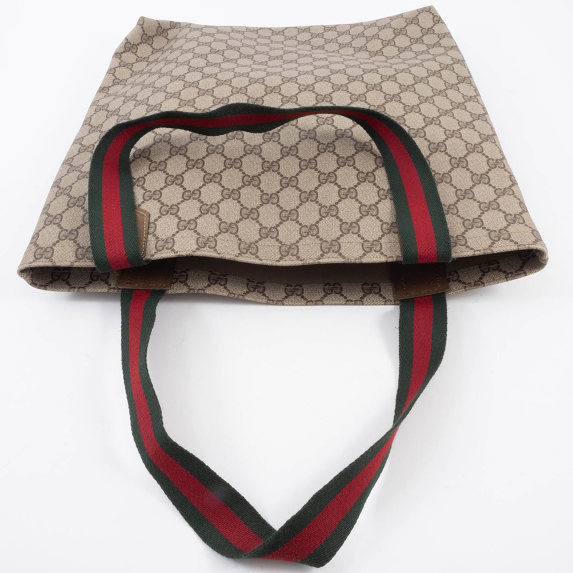 Gucci Brown Leather Tote Bag (Pre-Owned)