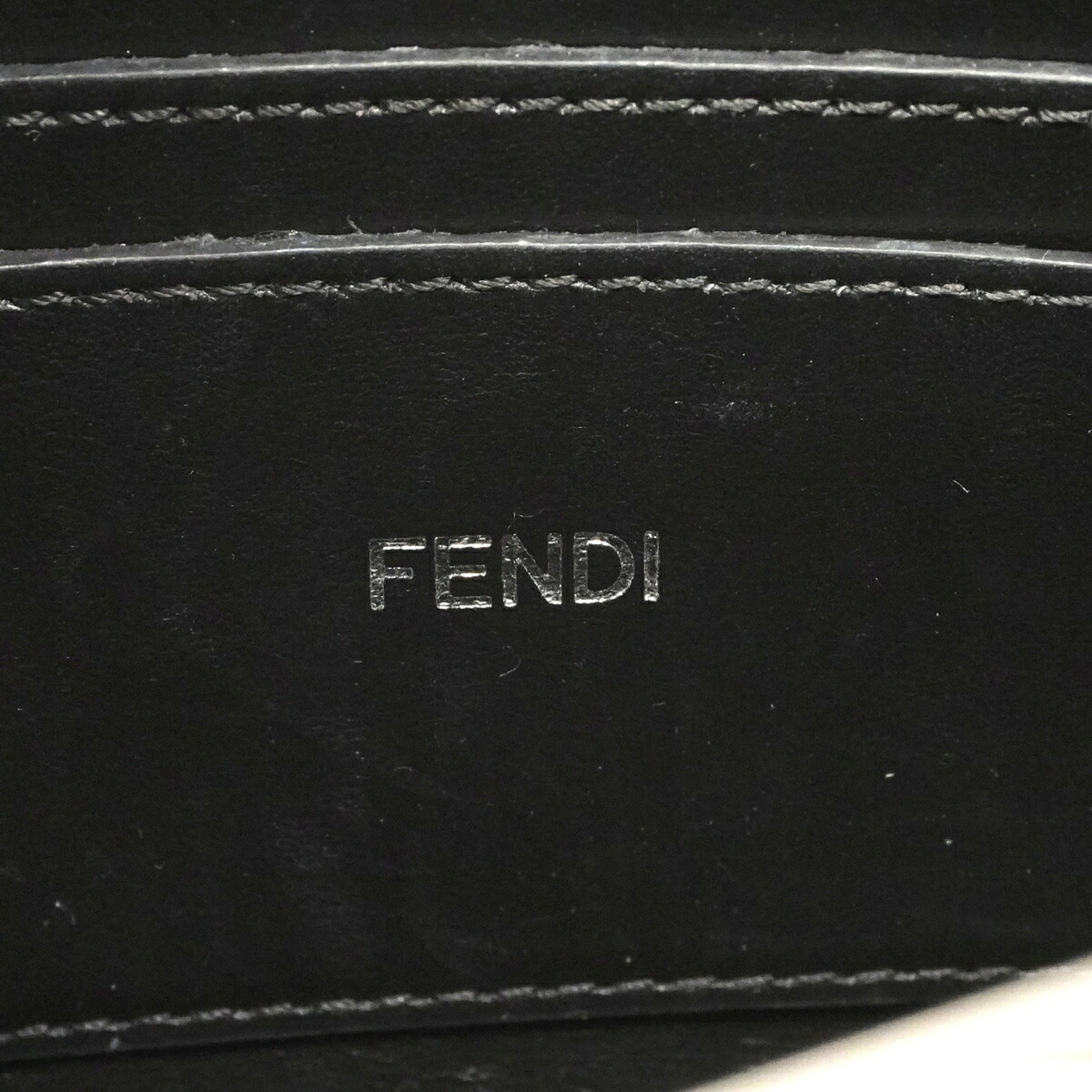 Fendi Black Leather Handbag (Pre-Owned)