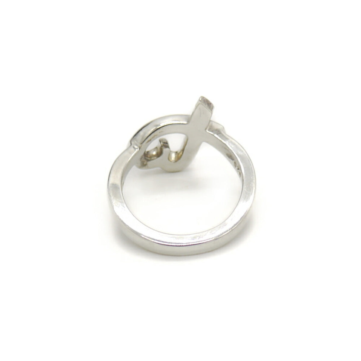 Tiffany Silver Silver 925 Band Ring (Pre-Owned)