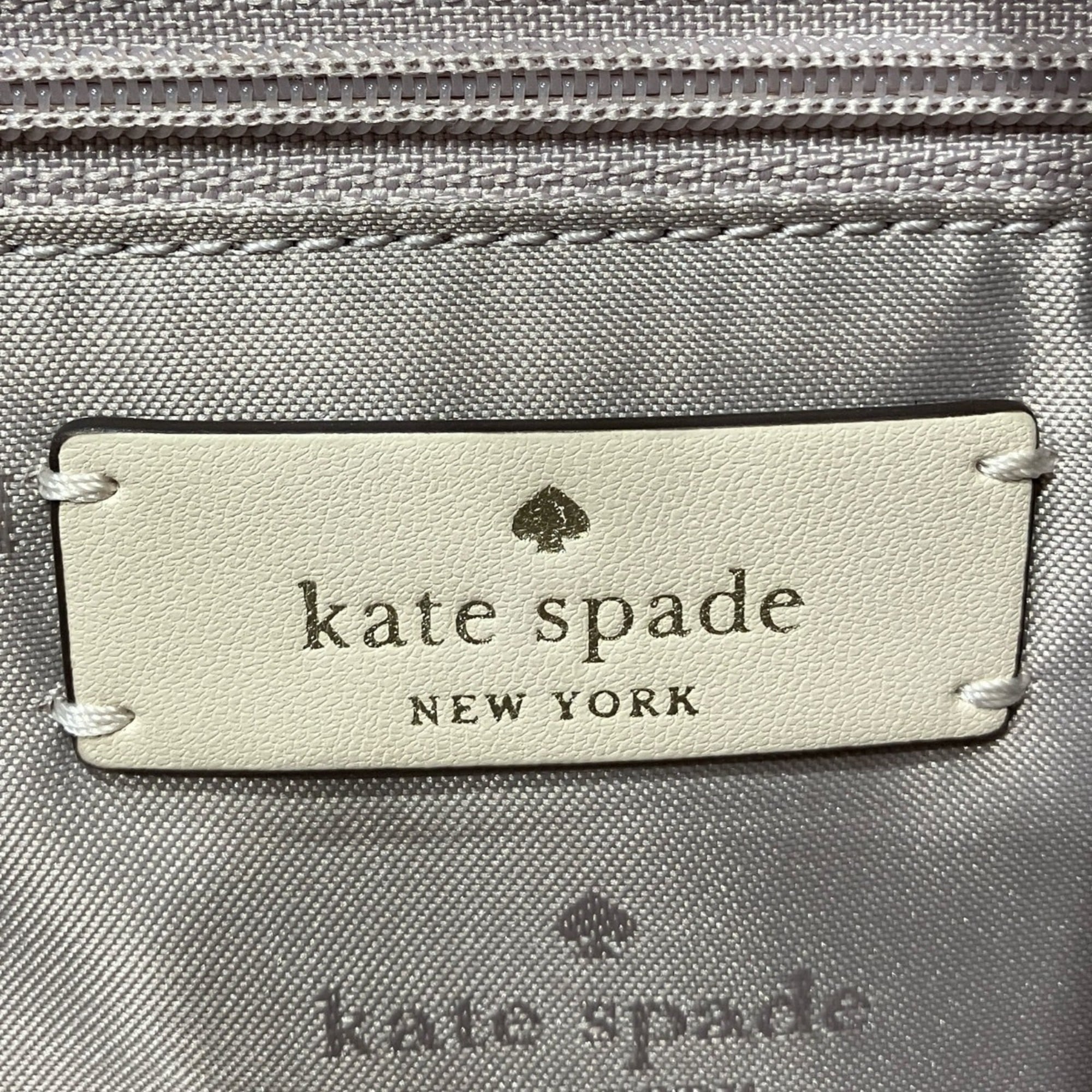 Kate Spade Beige Pvc Tote Bag (Pre-Owned)