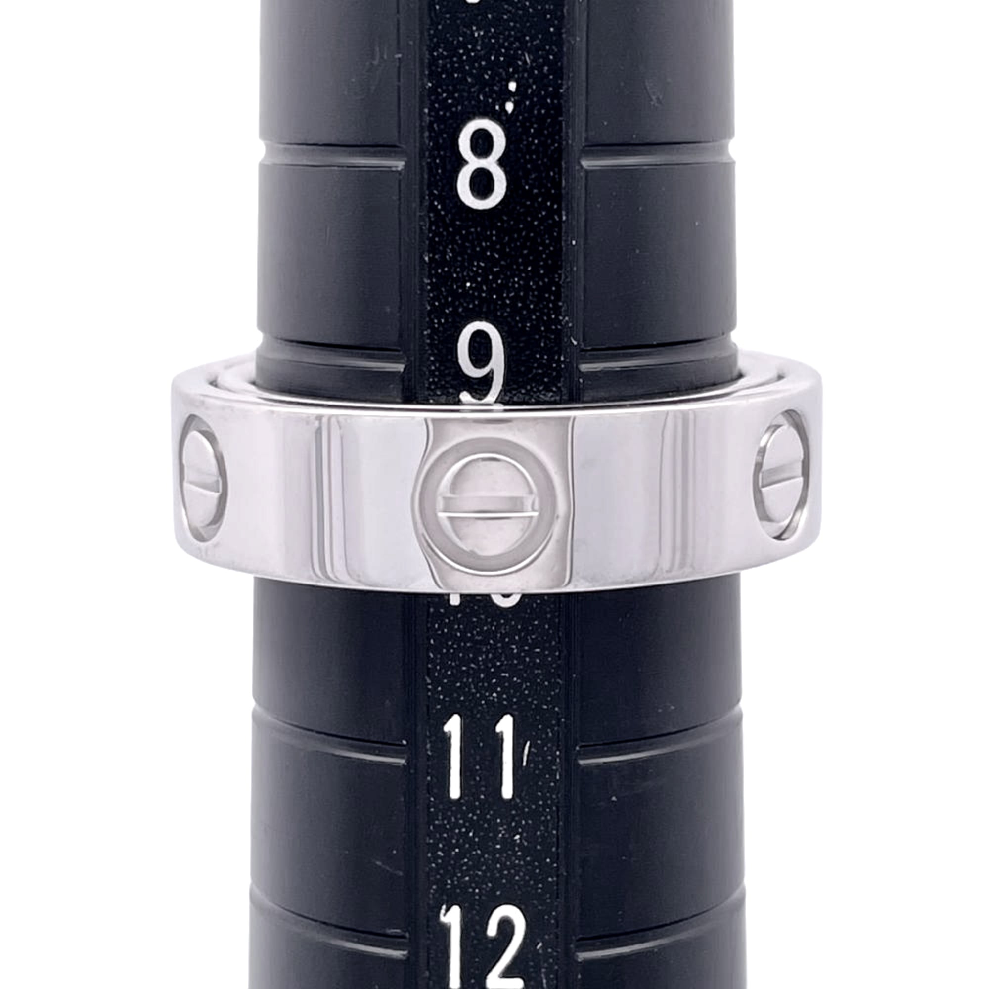 Cartier Love White Gold (18K) Band Ring (Pre-Owned)