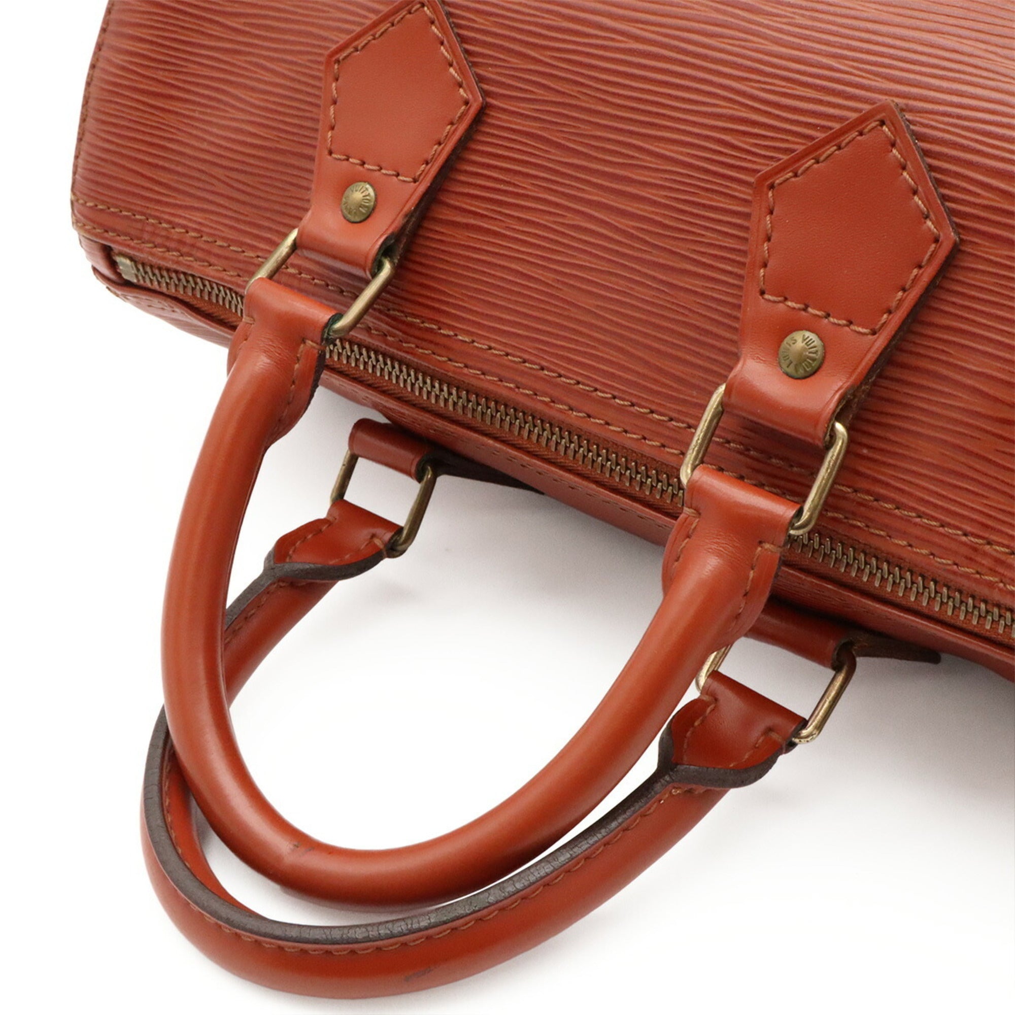 Louis Vuitton Kenyan Brown Epi Leather Boston Bag Handbag (Pre-Owned)