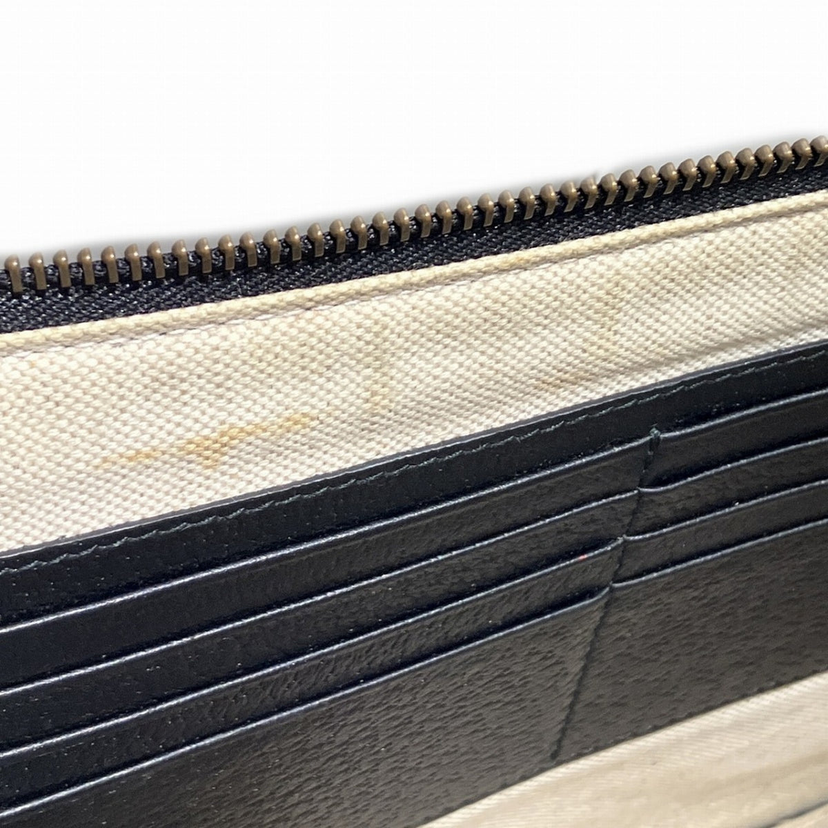Gucci Black Leather Basket Clutch Bag (Pre-Owned)