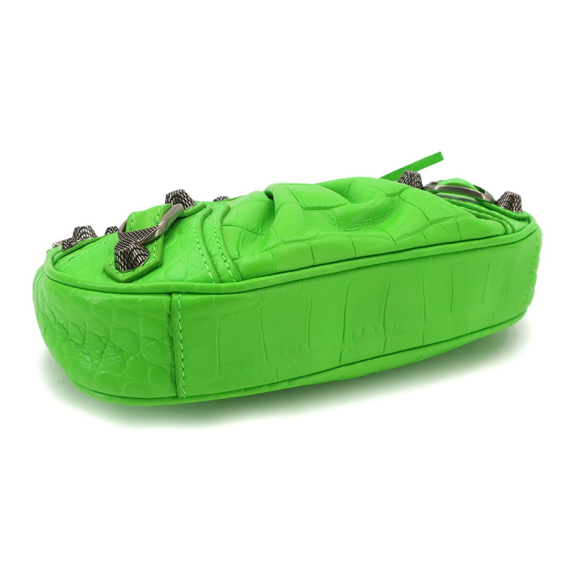 Balenciaga Green Leather Handbag (Pre-Owned)