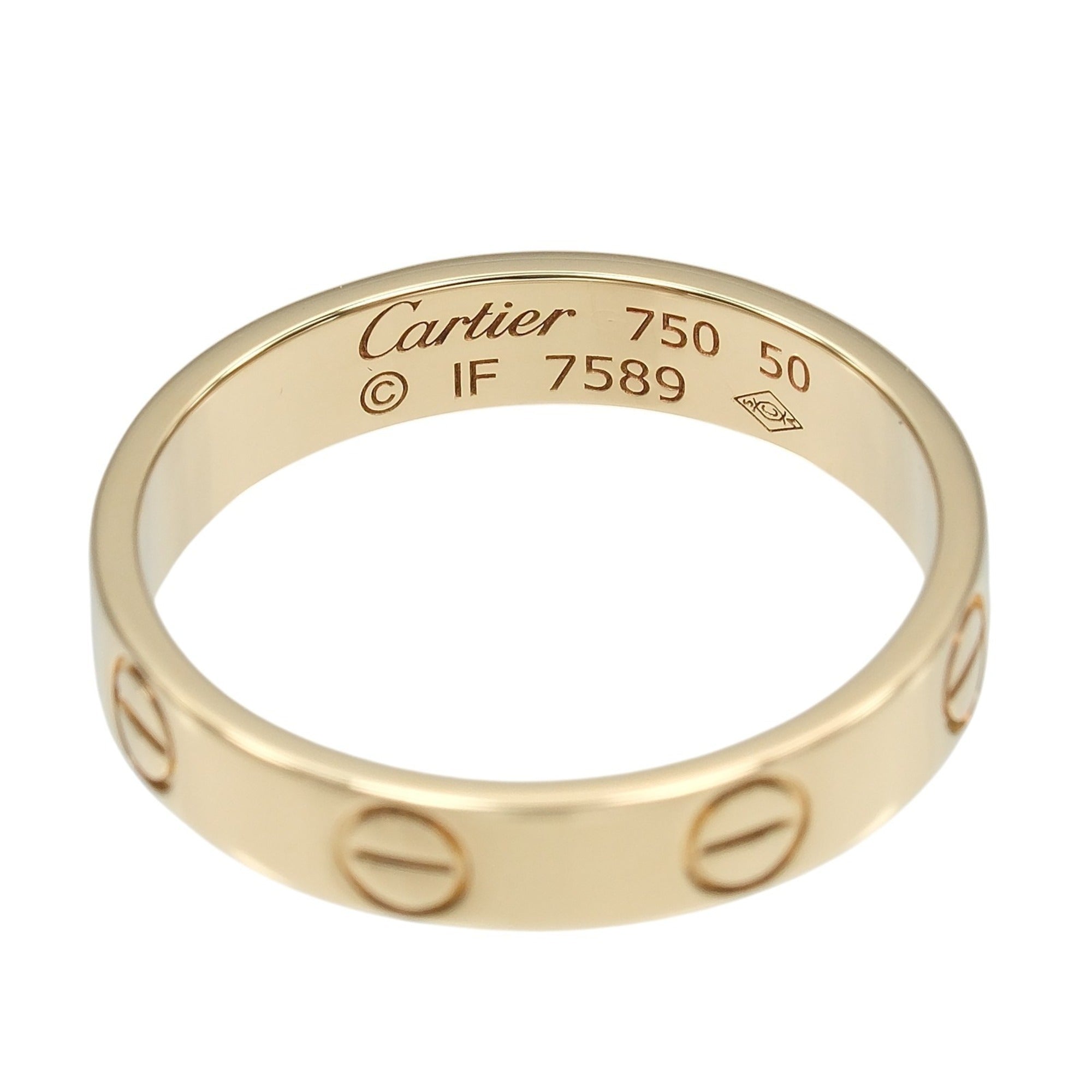 Cartier Yellow Gold Yellow Gold (18K) Band Ring (Pre-Owned)