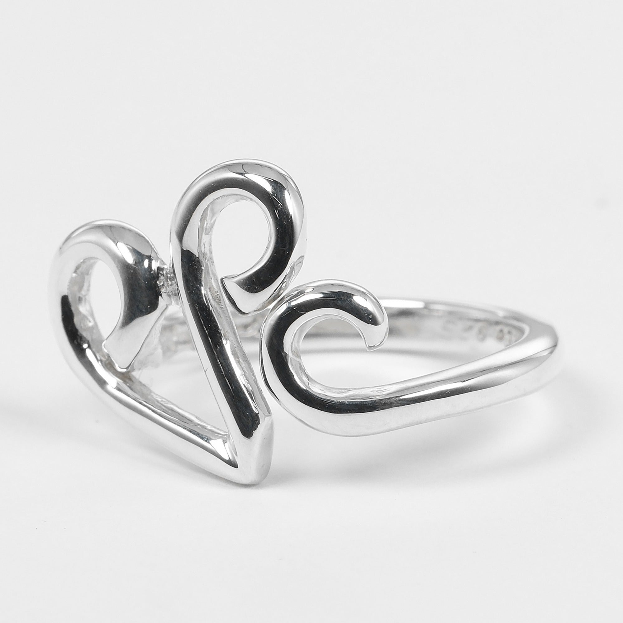 Tiffany Silver Silver 925 Band Ring (Pre-Owned)