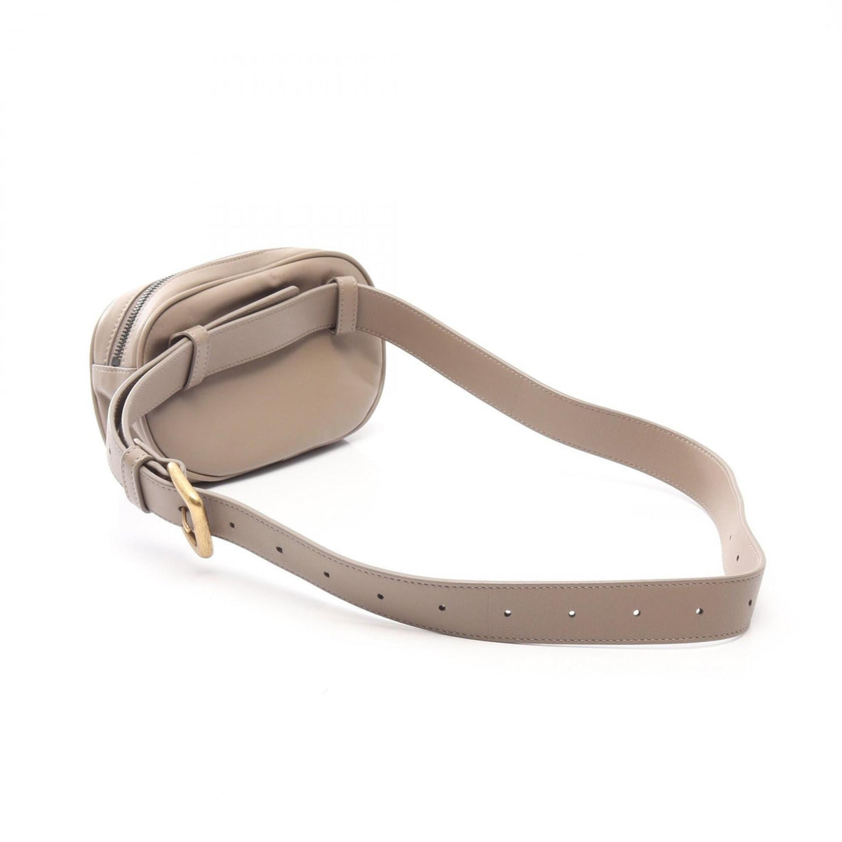 Bottega Veneta Beige Intrecciato Fanny Pack (Pre-Owned)