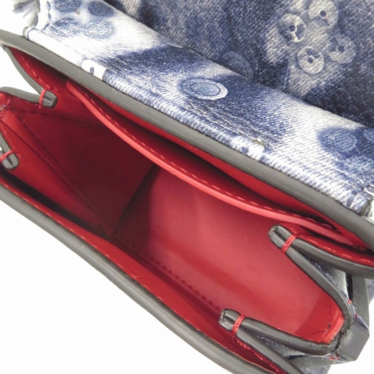 Christian Louboutin Navy Leather Shoulder Bag (Pre-Owned)