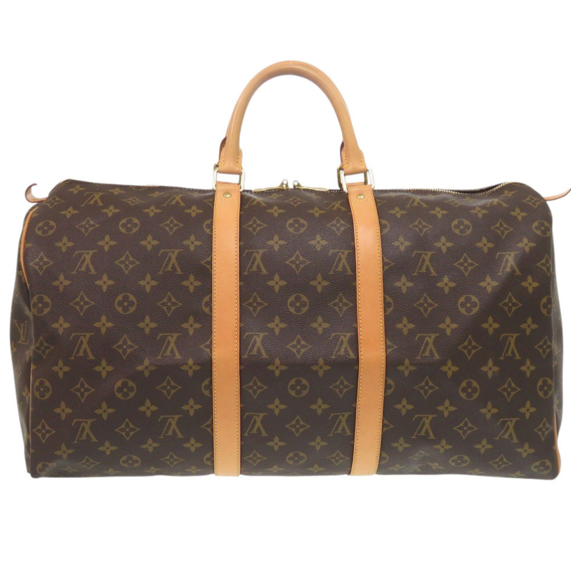 Louis Vuitton Brown Monogram Monogram Boston Bag (Pre-Owned)