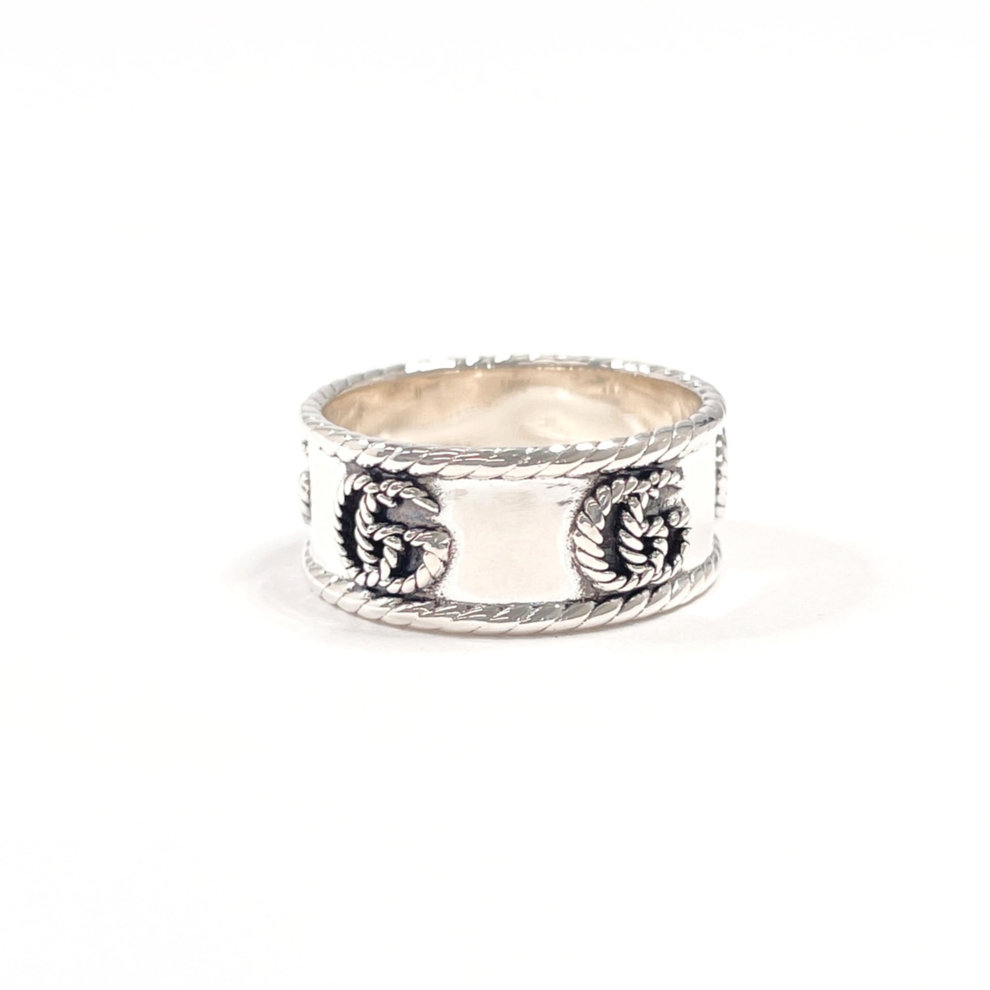 Gucci Silver Silver 925 Band Ring (Pre-Owned)