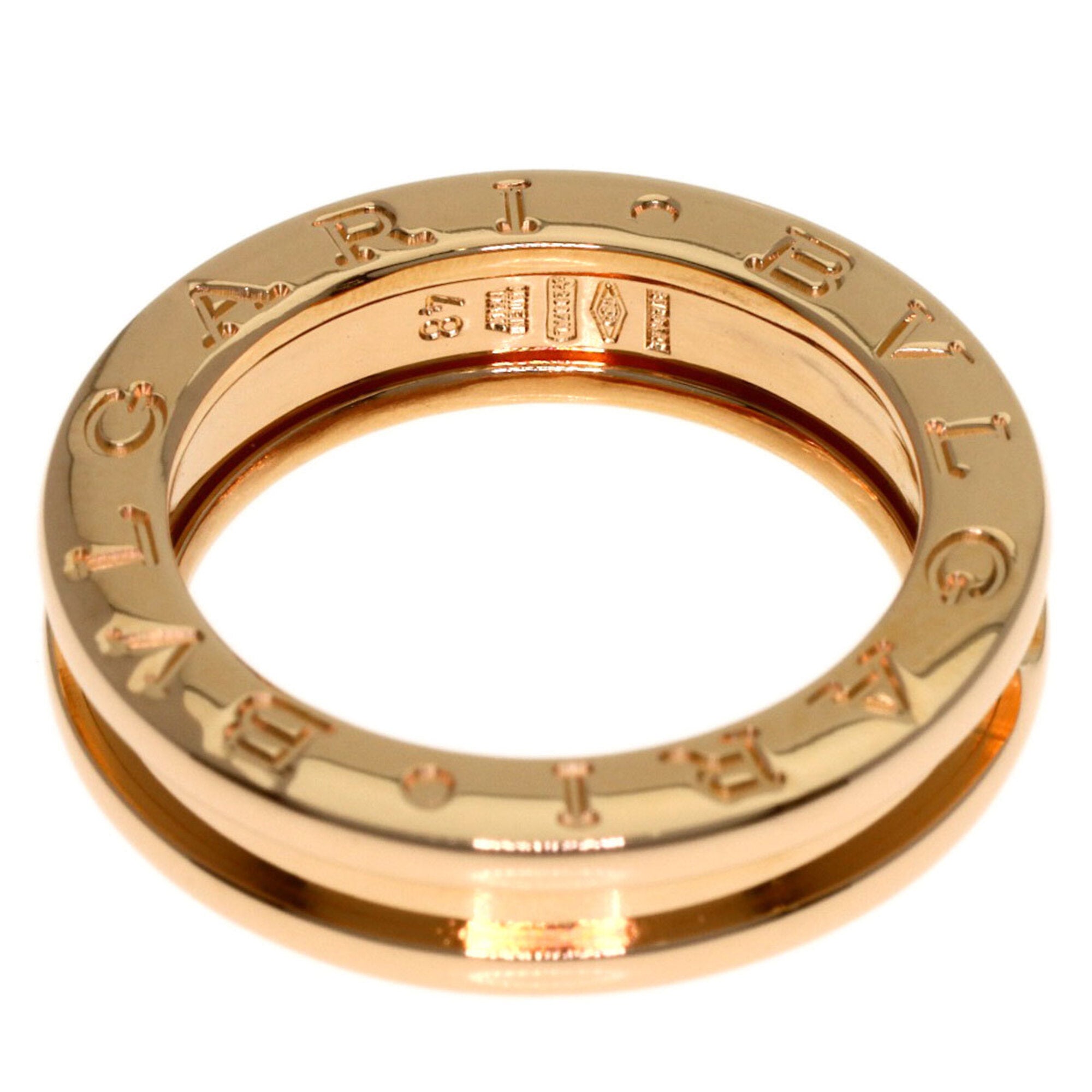 Bvlgari Pink Gold (18K) Band Ring (Pre-Owned)