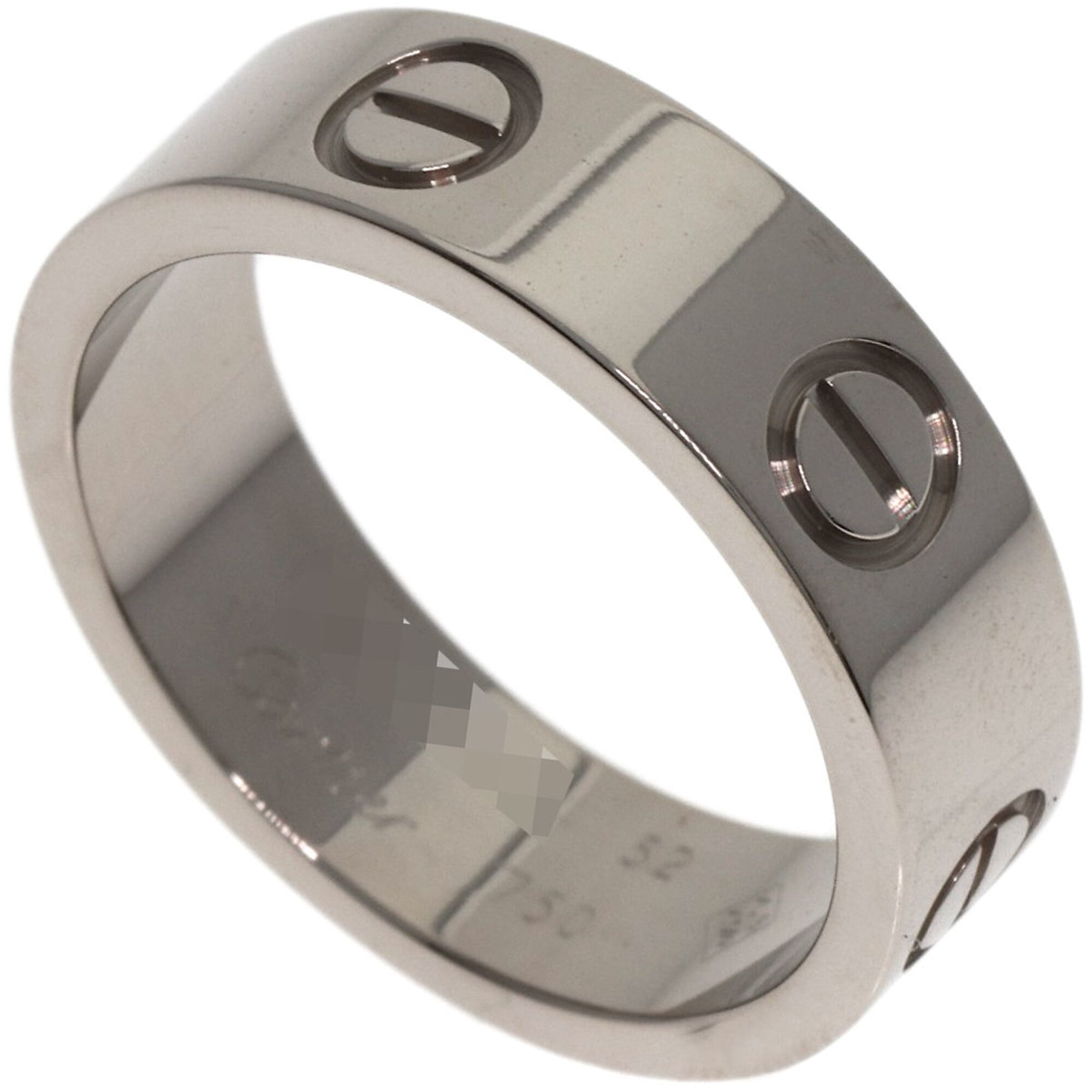 Cartier Love White Gold (18K) Band Ring (Pre-Owned)