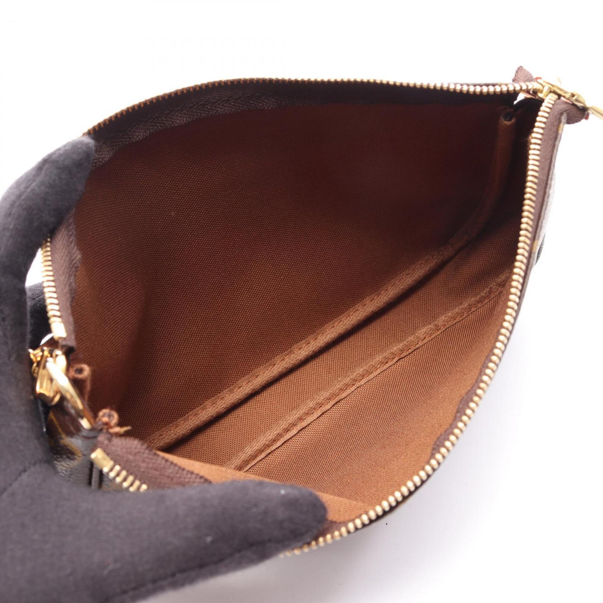 Louis Vuitton Monogram Brown Monogram Leather Handbag (Pre-Owned)