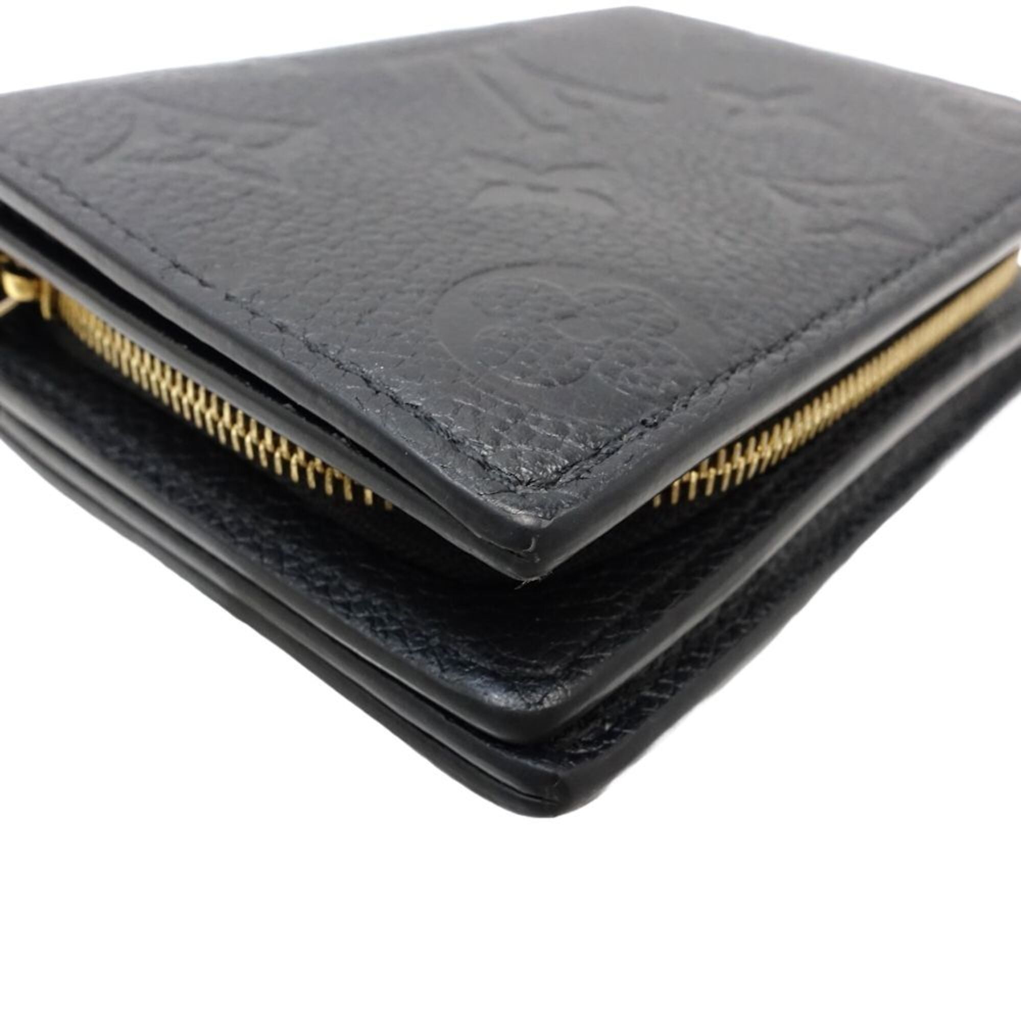 Louis Vuitton Monogram Empreinte Noir Monogram Empreinte Wallet (Bi-Fold) (Pre-Owned)
