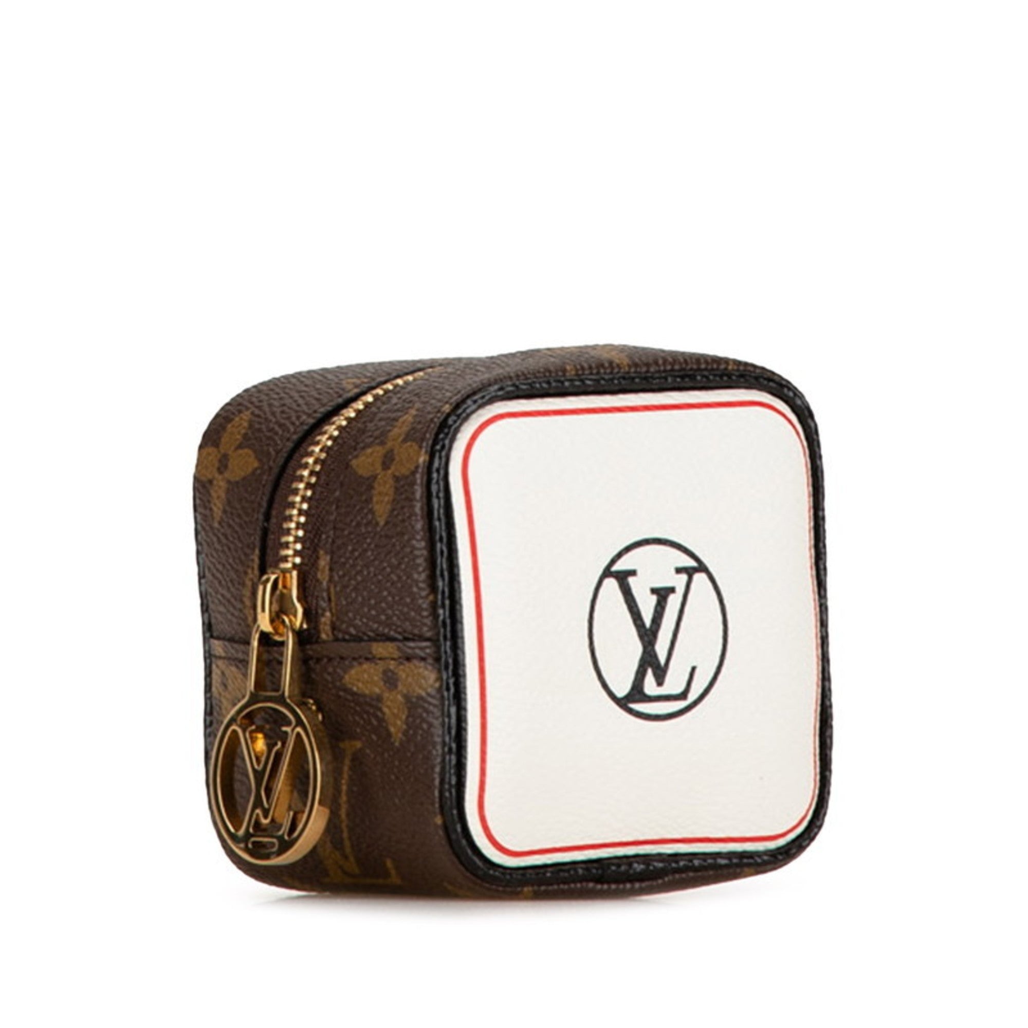 Louis Vuitton Brown Multi-Color Pvc Leather Pouch (Pre-Owned)