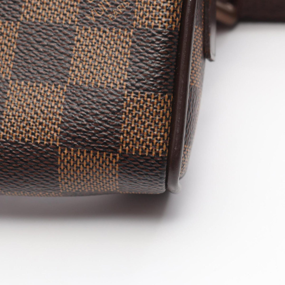 Louis Vuitton Brown Coated Canvas Leather Fanny Pack (Pre-Owned)