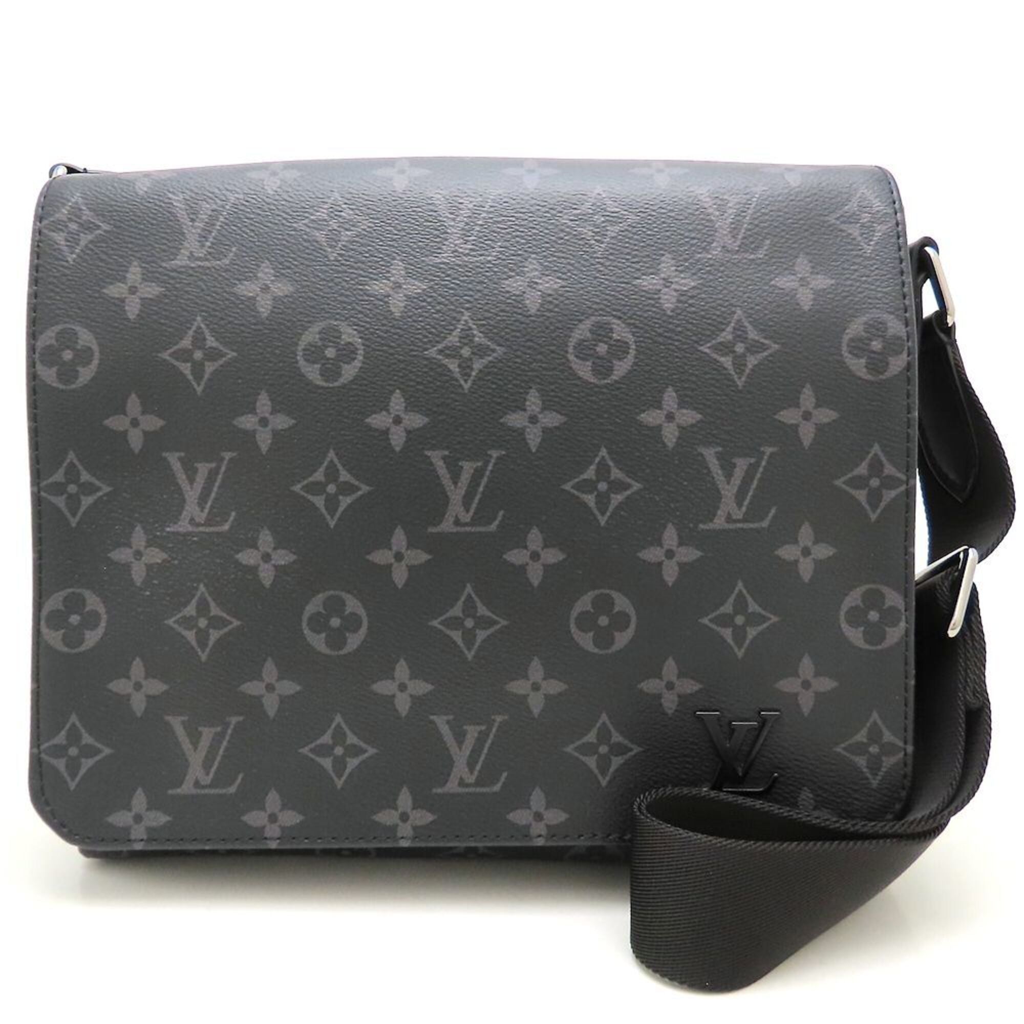 Louis Vuitton Monogram Eclipse Noir Monogram Eclipse Shoulder Bag (Pre-Owned)