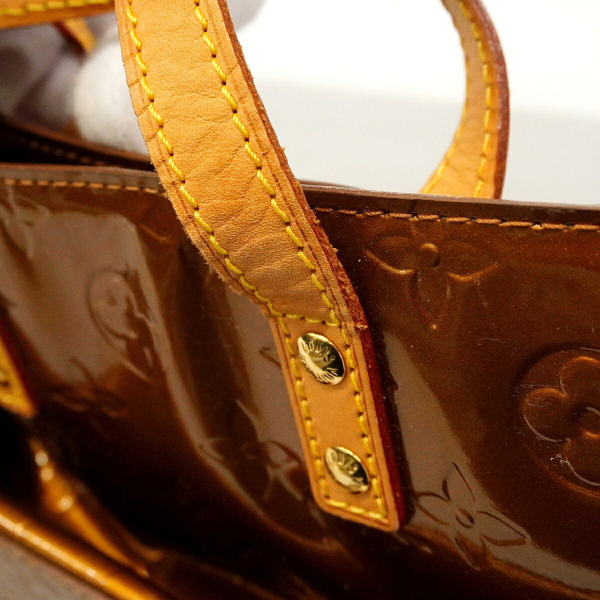 Louis Vuitton Bronze Handbag (Pre-Owned)