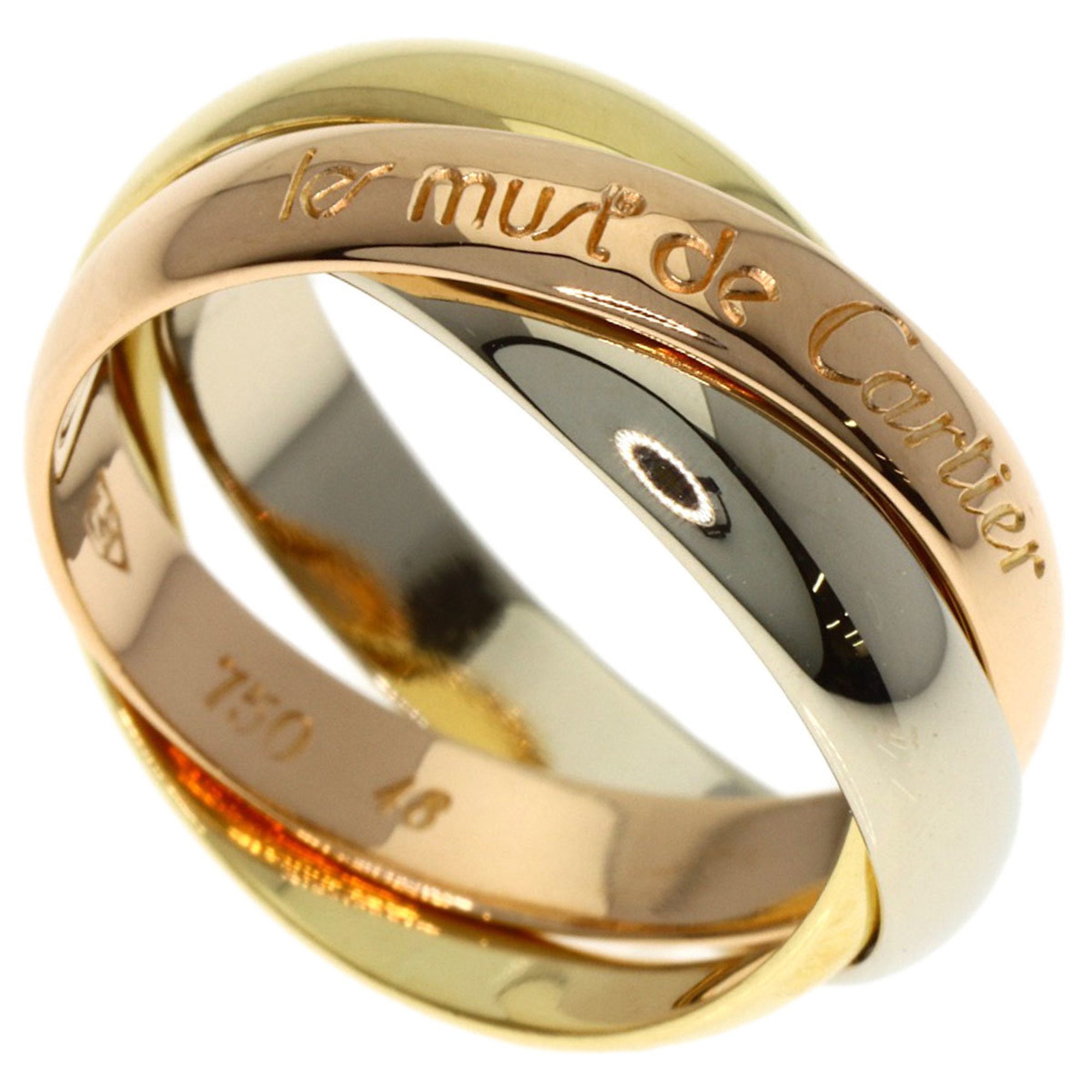 Cartier Yellow Yellow Gold (18K) Band Ring (Pre-Owned)