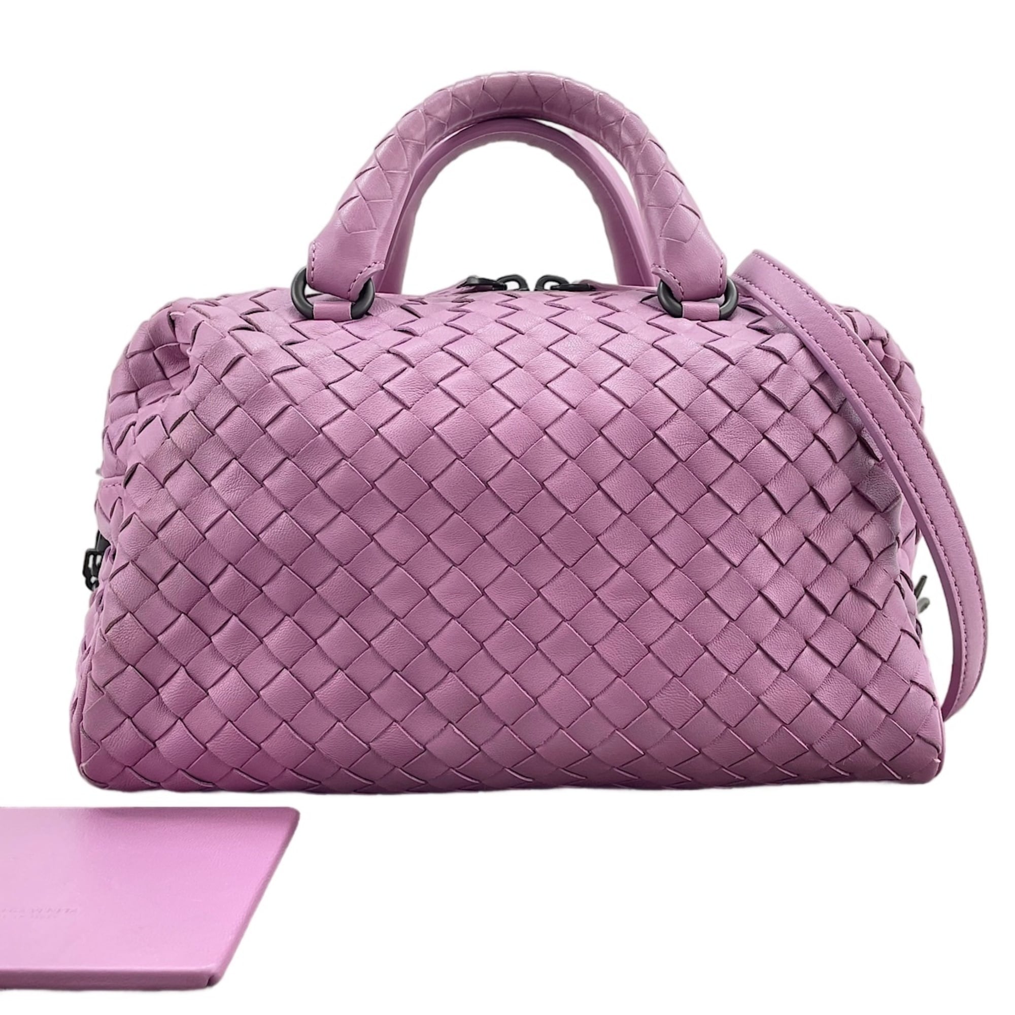 Bottega Veneta Purple Handbag (Pre-Owned)