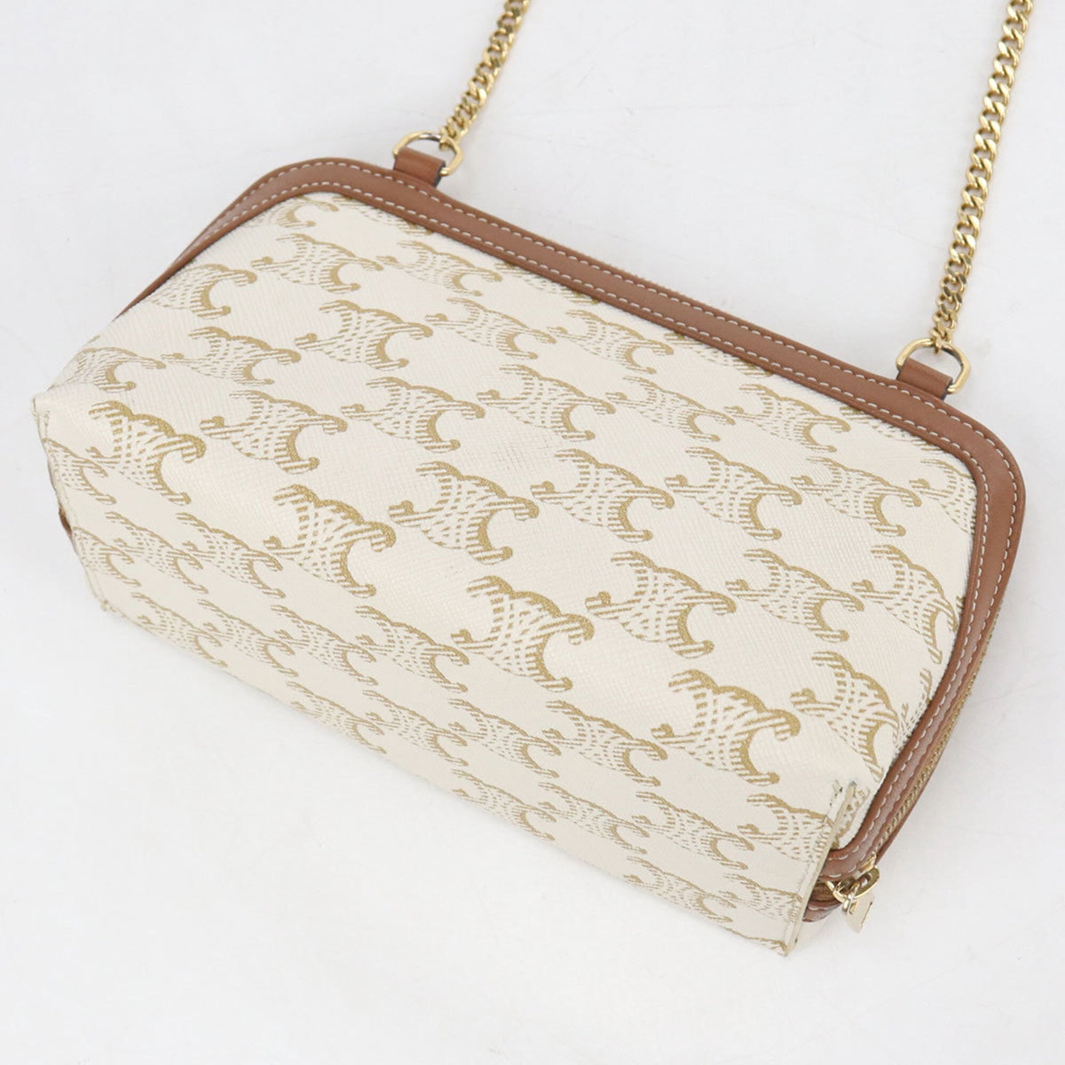 Celine White Pvc Shoulder Bag (Pre-Owned)