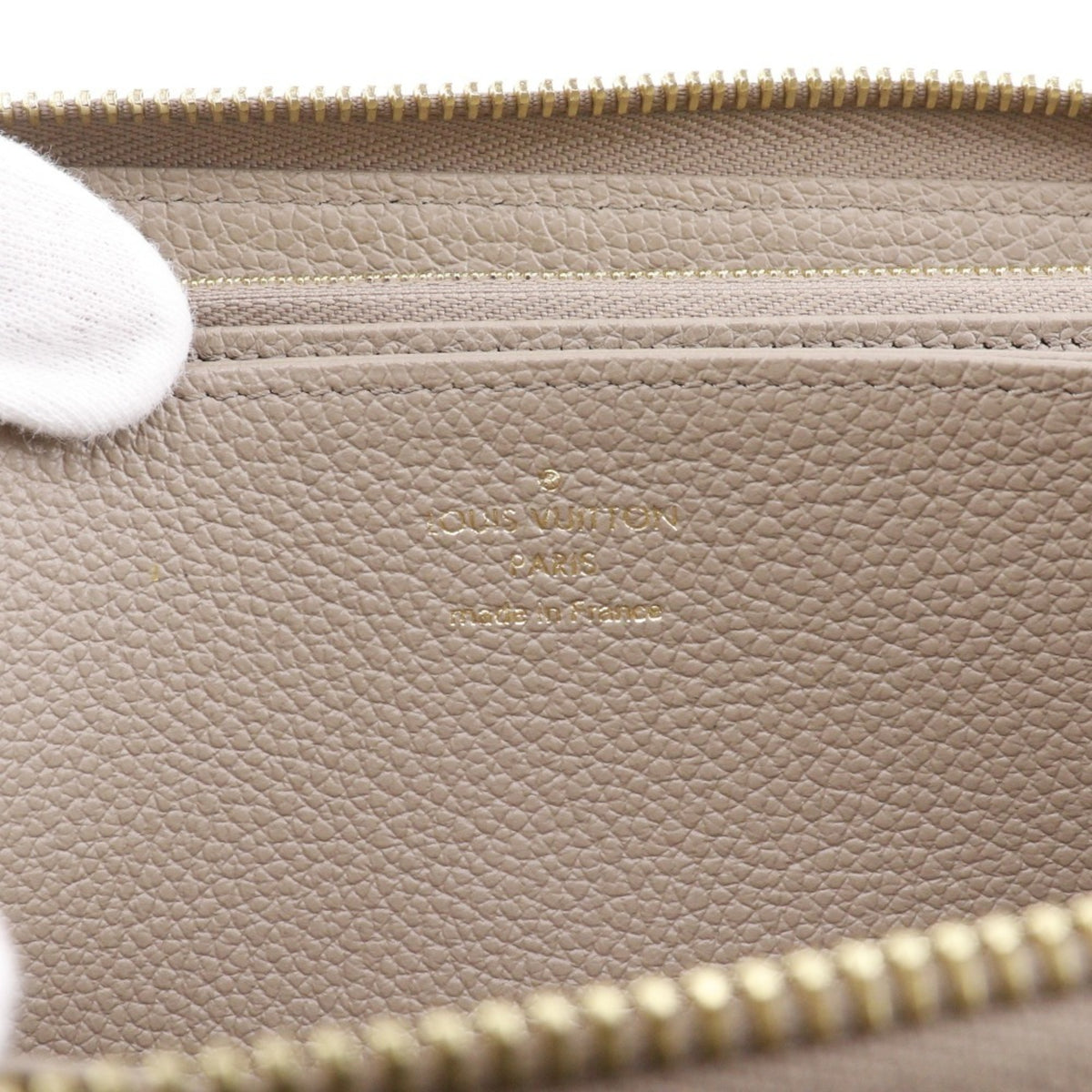 Louis Vuitton Monogram Empreinte Gray Monogram Empreinte Long Wallet (Bi-Fold) (Pre-Owned)