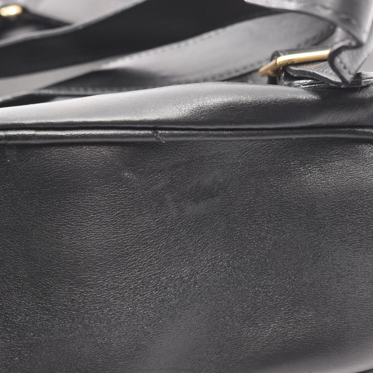 Gucci Black Leather Backpack (Pre-Owned)