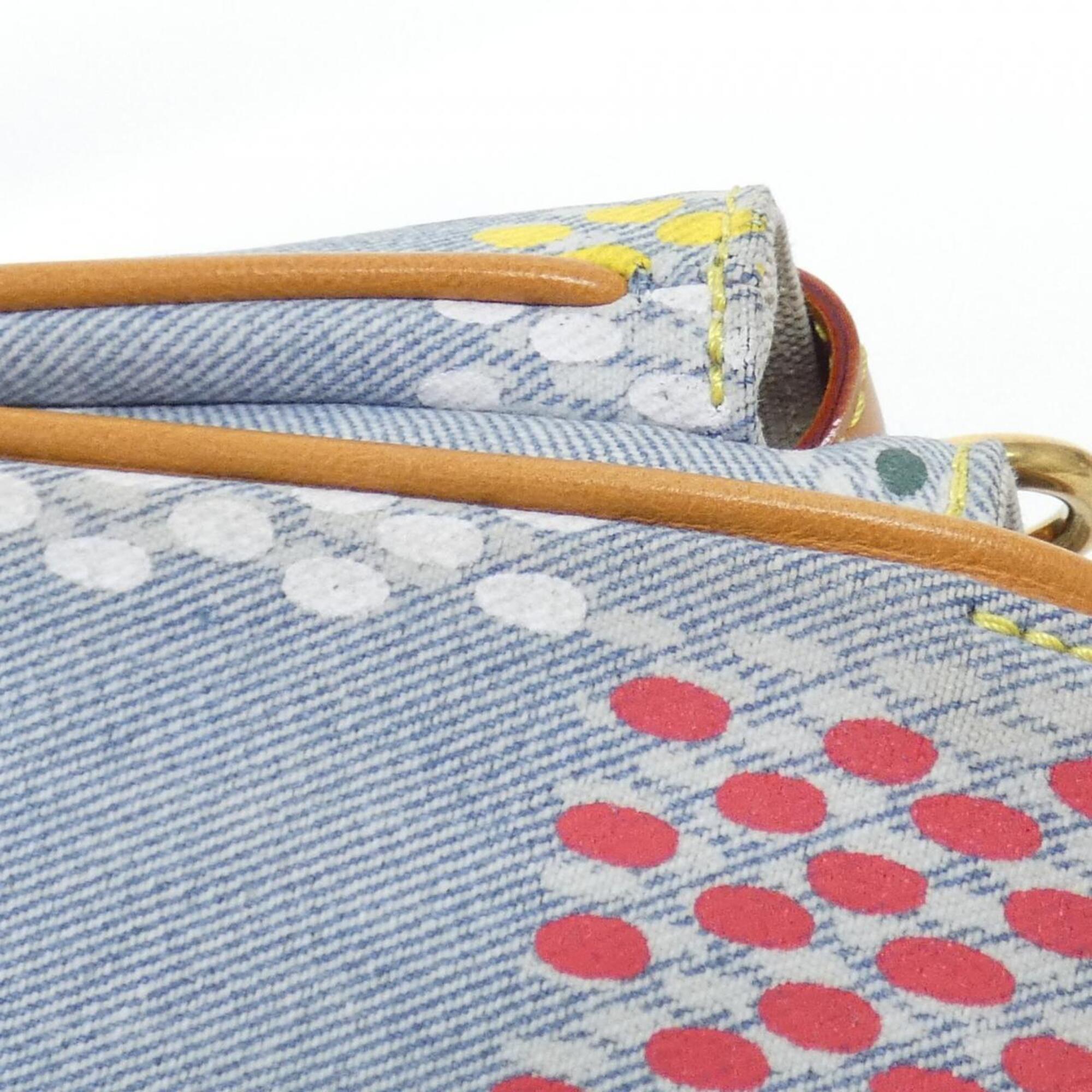 Louis Vuitton Multi-Color Denim Shoulder Bag (Pre-Owned)