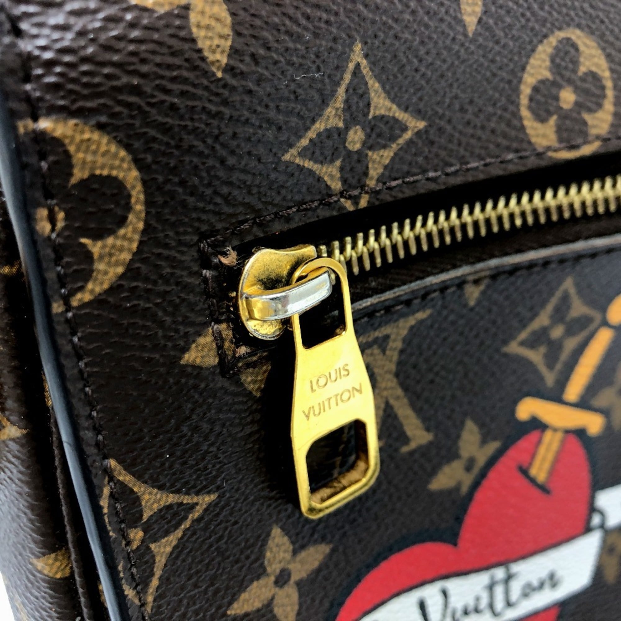 Louis Vuitton Brown Galle Monogram Multi-Color Monogram Handbag (Pre-Owned)