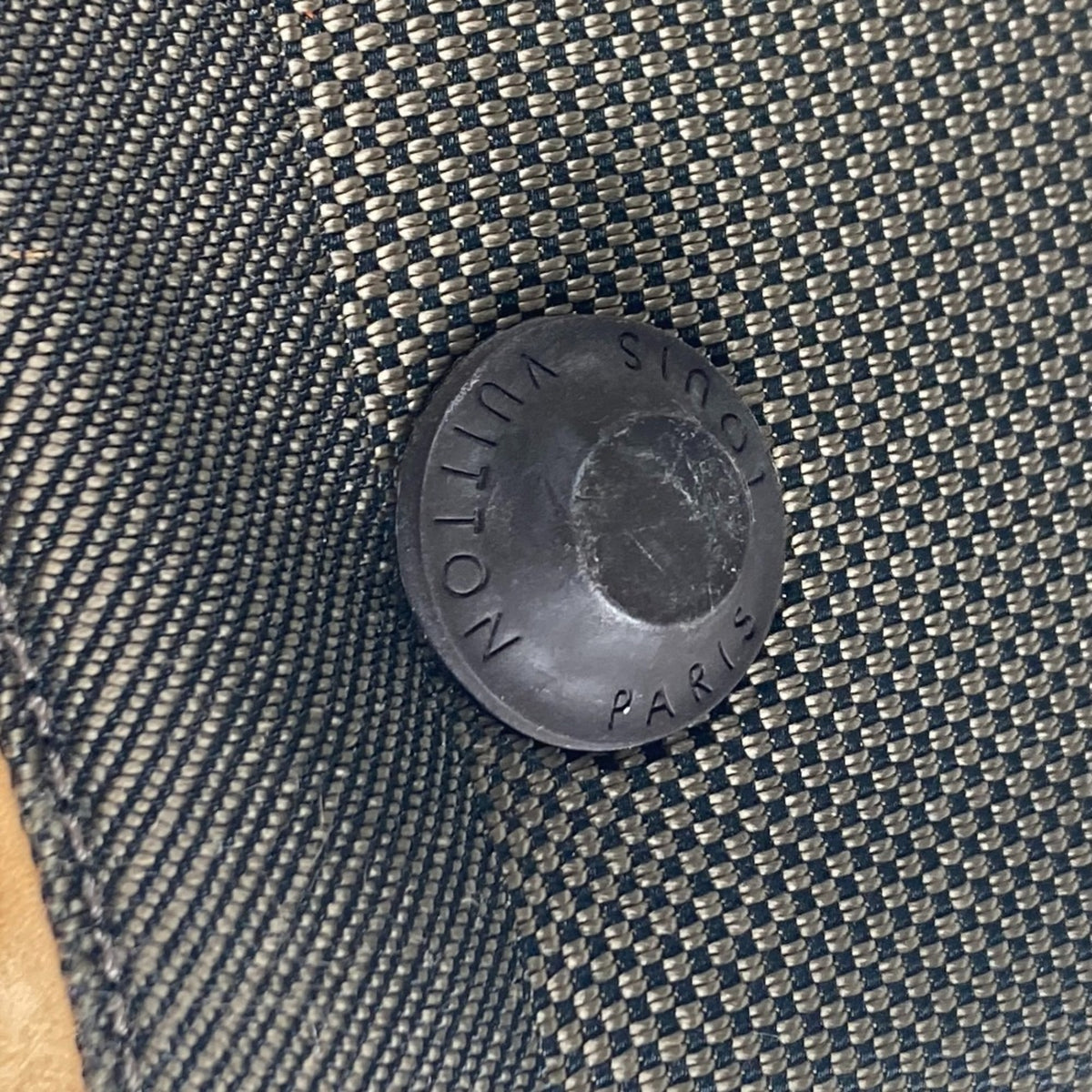 Louis Vuitton Khaki Canvas Boston Bag (Pre-Owned)