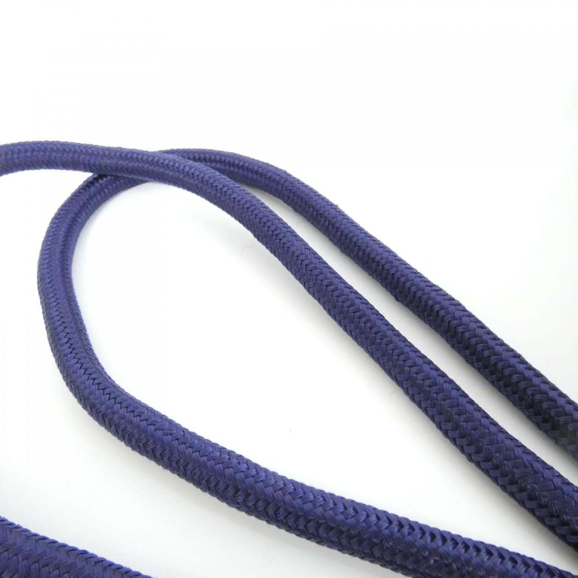 Louis Vuitton Blue Leather Shoulder Bag (Pre-Owned)