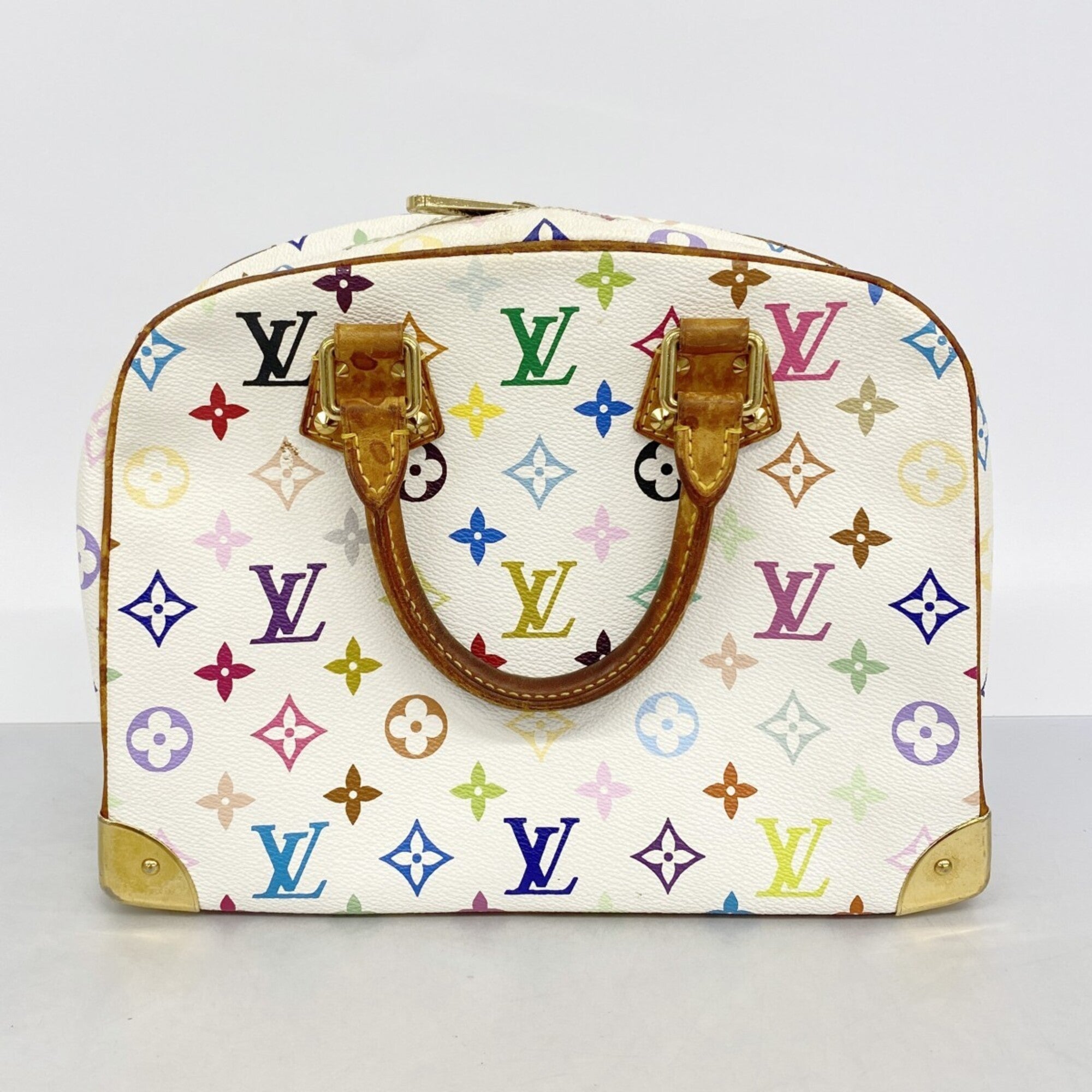 Louis Vuitton Blanc Handbag (Pre-Owned)