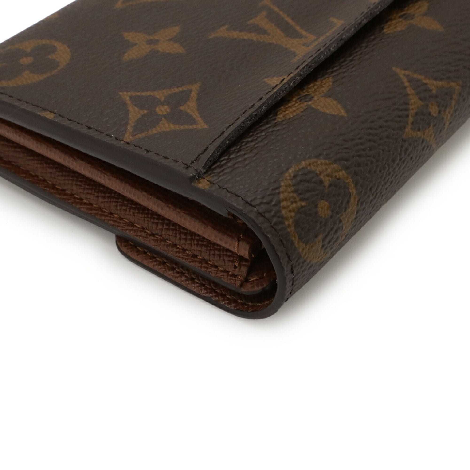 Louis Vuitton Brown Monogram Pvc Long Wallet (Bi-Fold) (Pre-Owned)