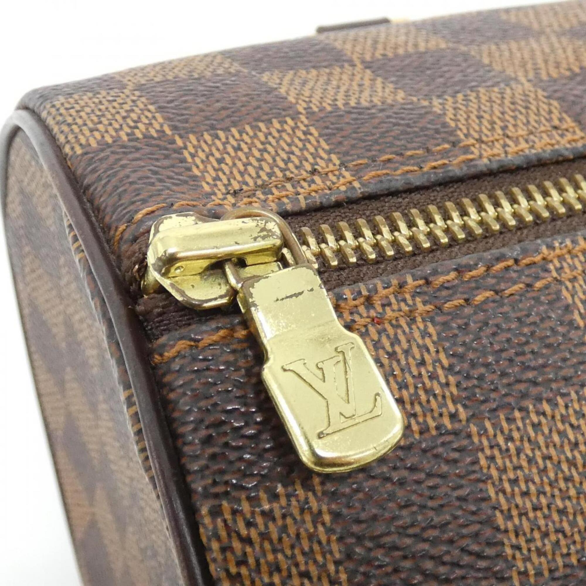 Louis Vuitton Ebene Coated Canvas Handbag (Pre-Owned)