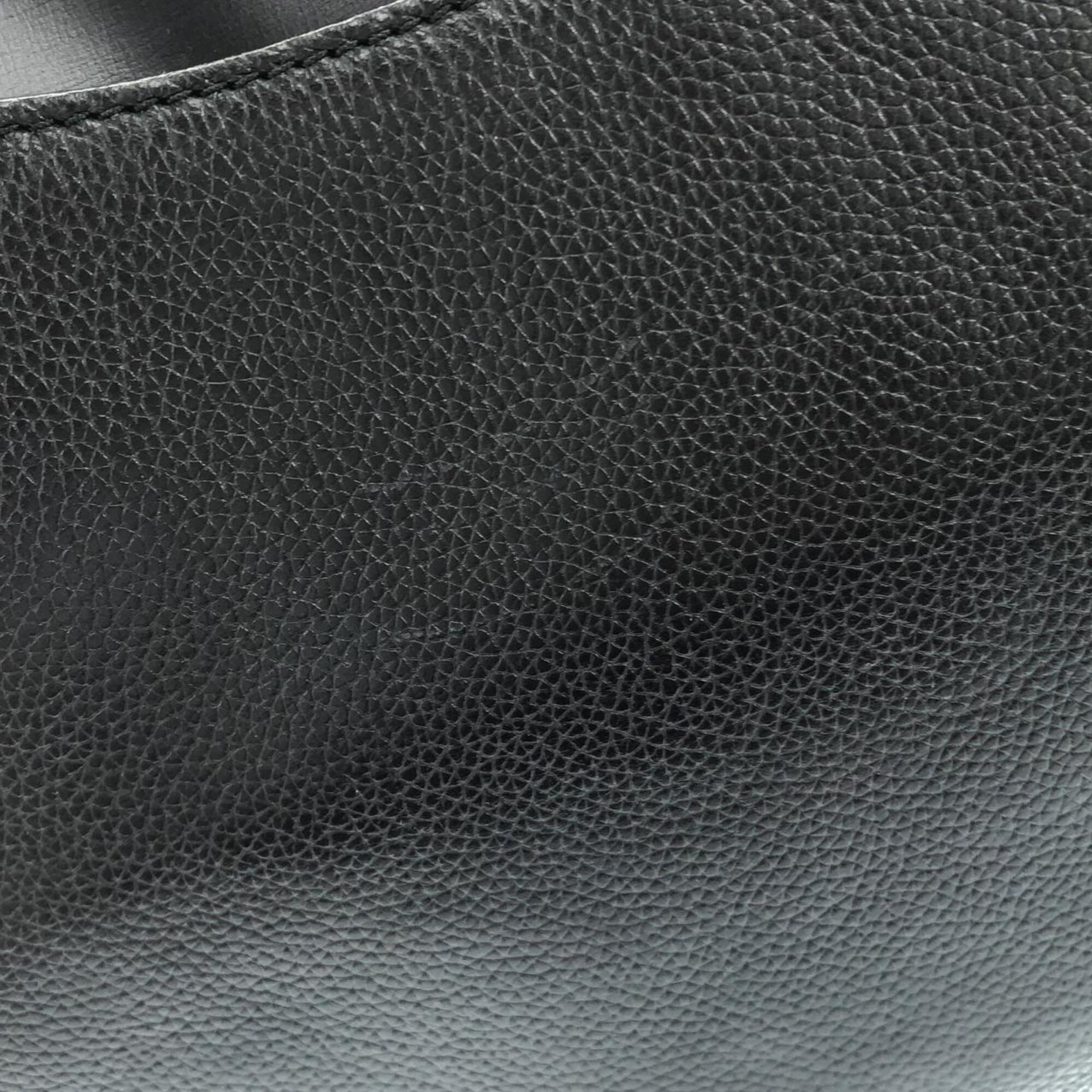 Loewe Black Leather Shoulder Bag (Pre-Owned)