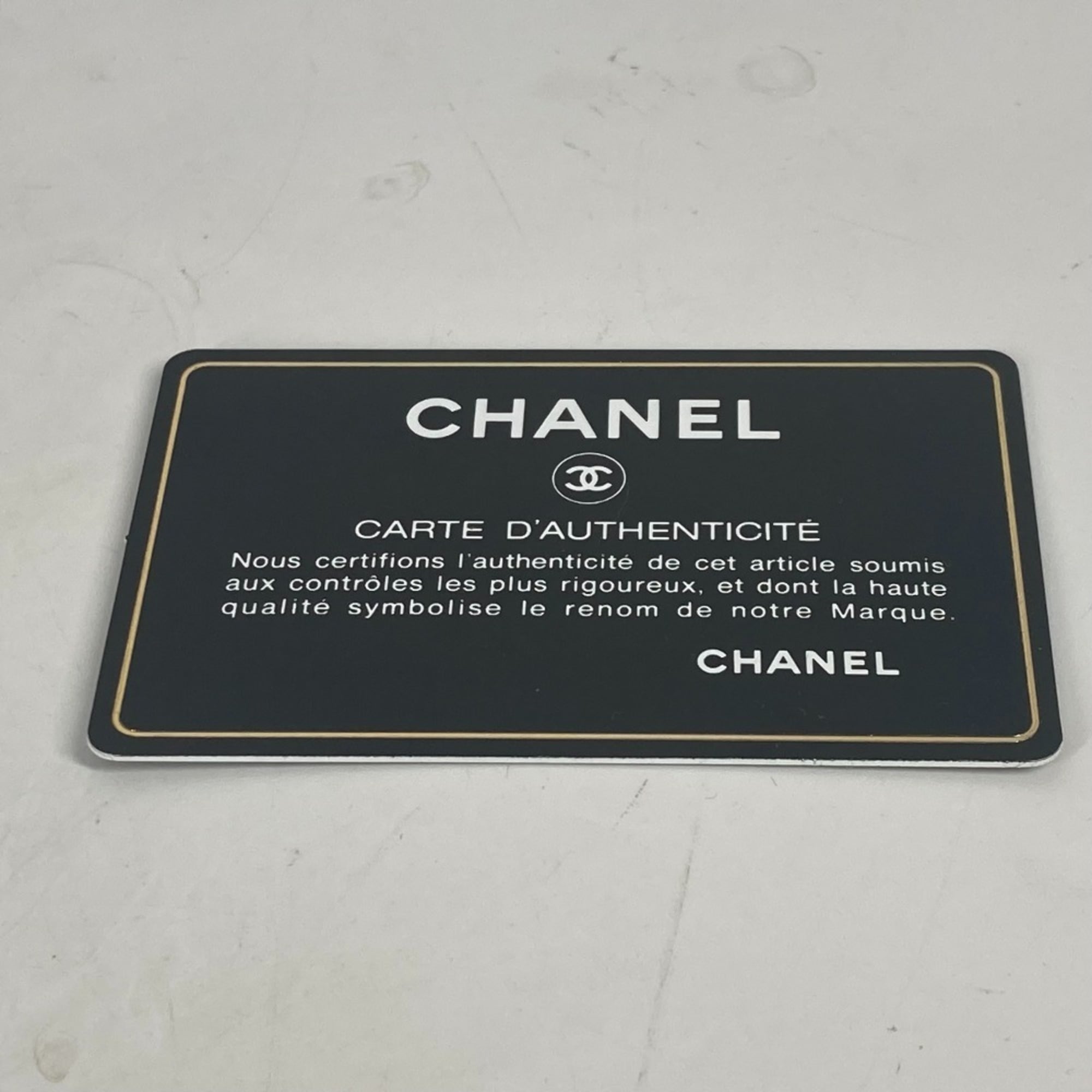 Chanel Black Leather Handbag (Pre-Owned)