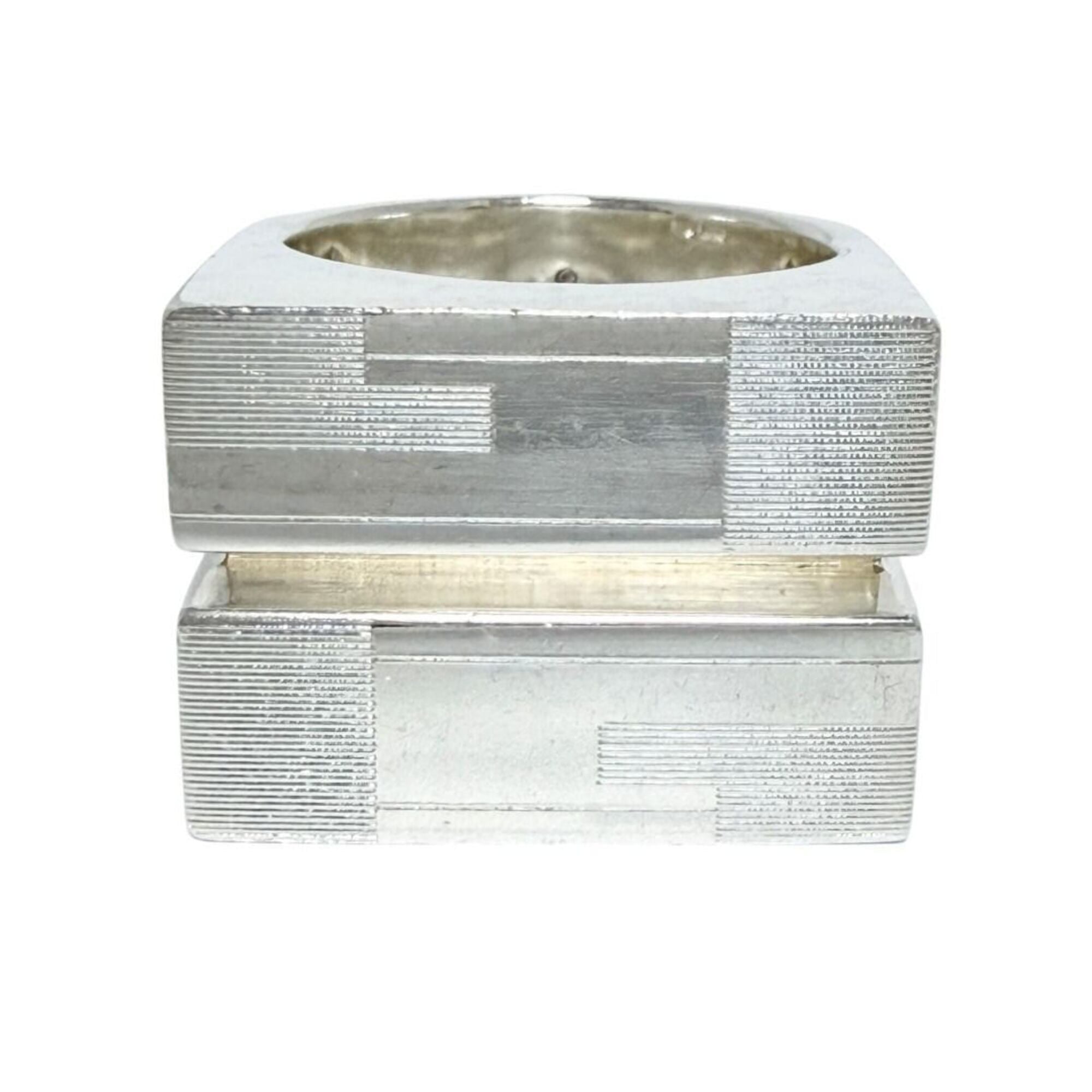 Gucci Silver 925 Band Ring (Pre-Owned)