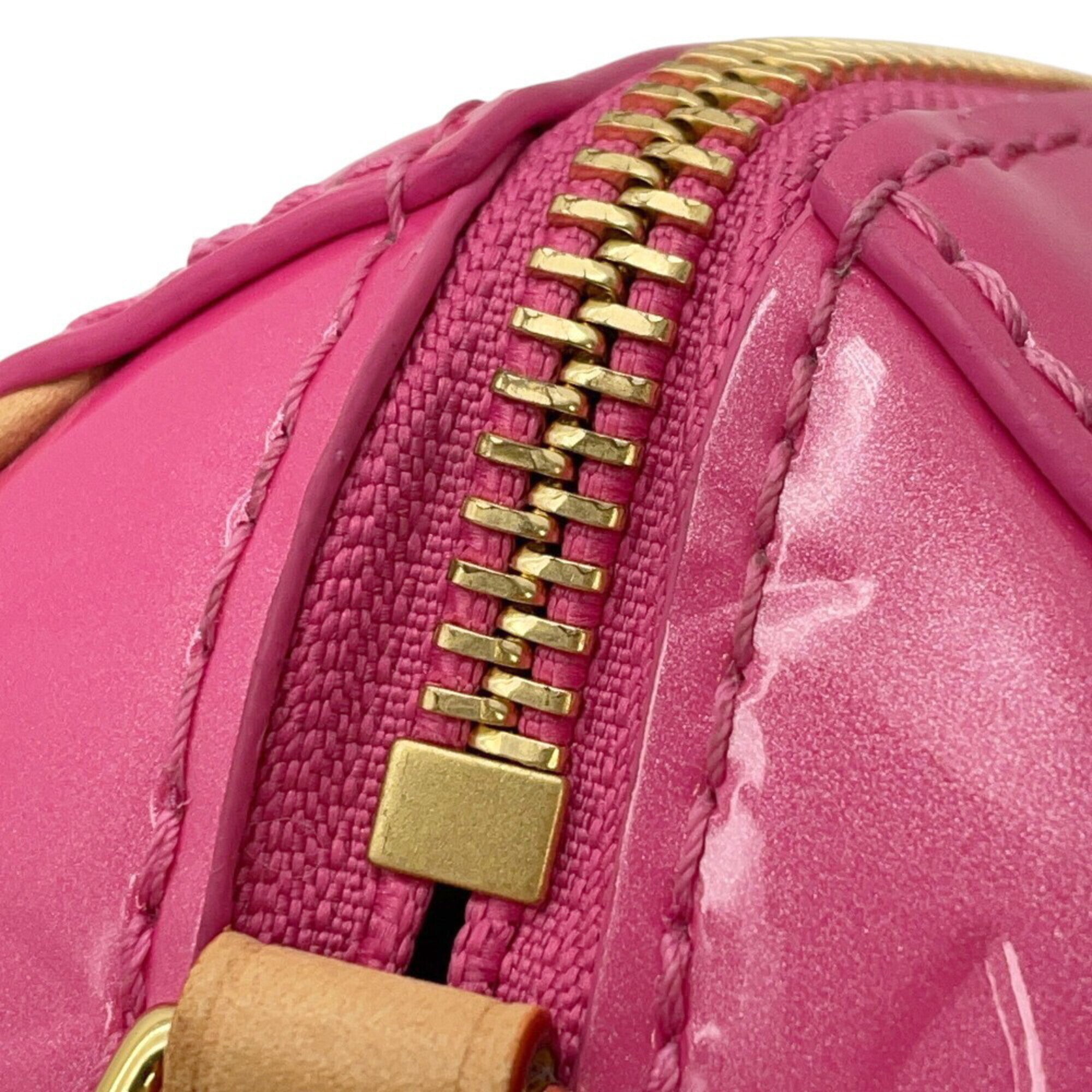 Louis Vuitton Pink Monogram Vernis Handbag Shoulder Bag (Pre-Owned)