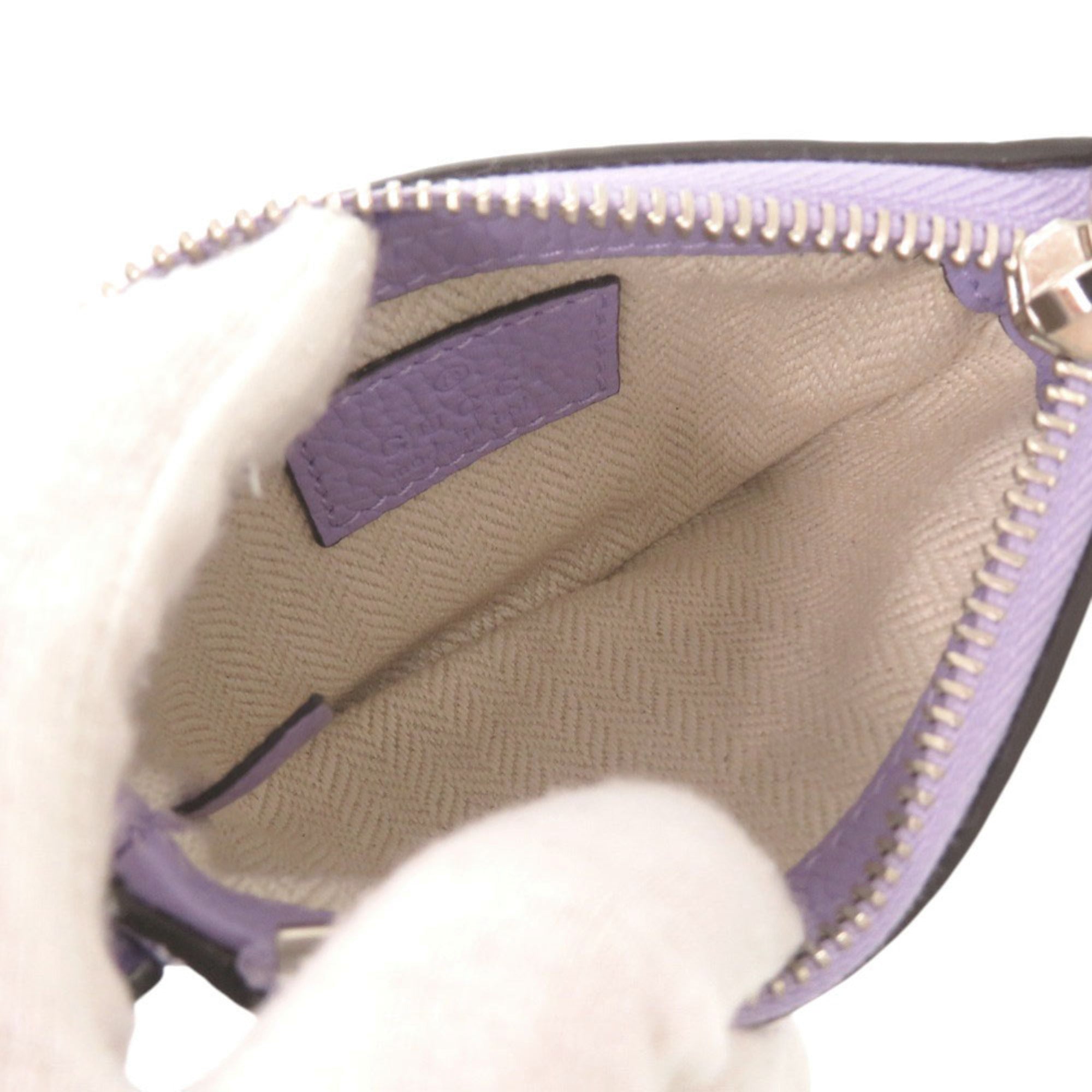 Gucci Purple Leather Shoulder Bag (Pre-Owned)